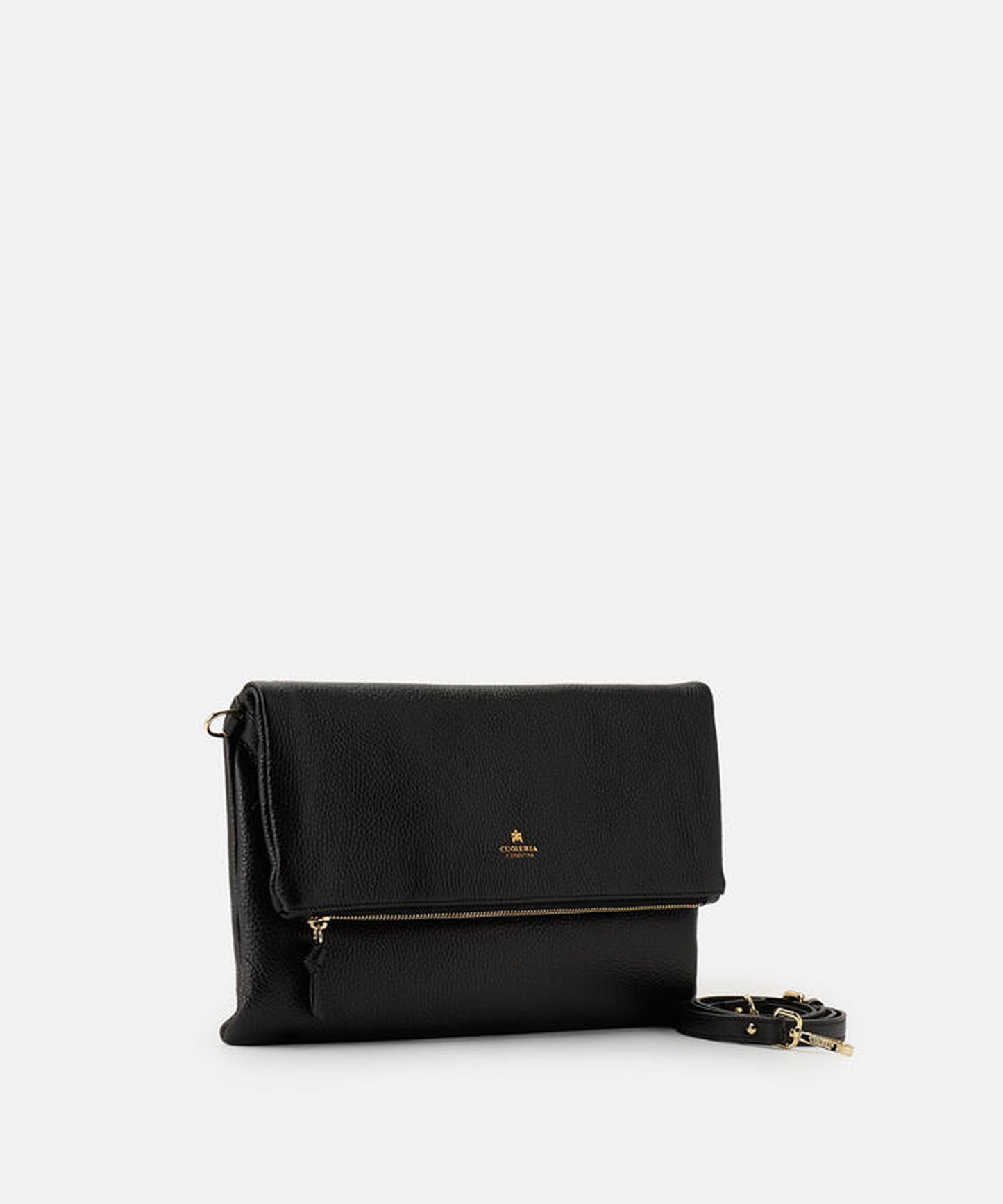 CUOIERIA FIORENTINA Maxi Clutch Velvet – Glamorous Elegance in Calf Leather