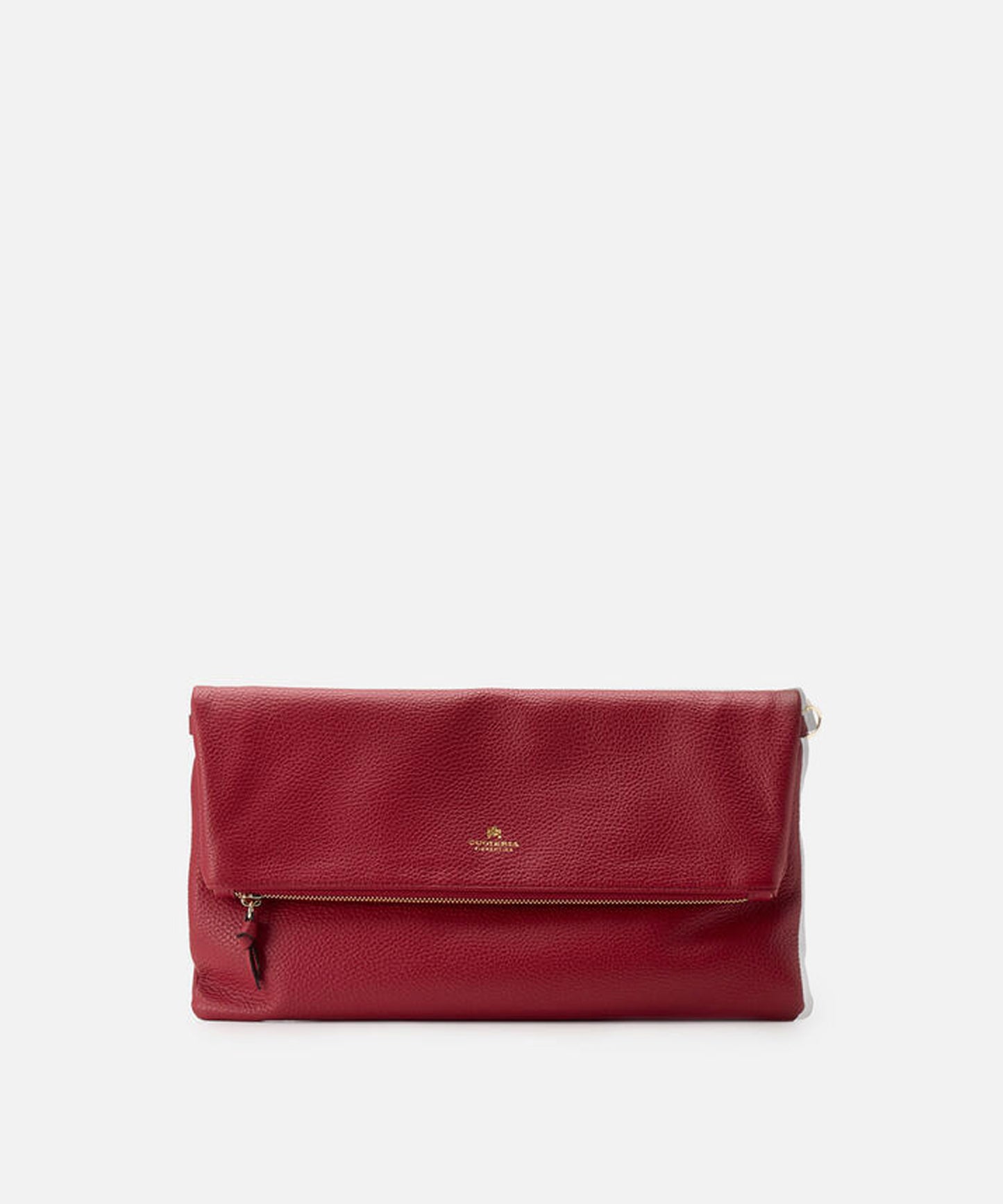 CUOIERIA FIORENTINA Maxi Clutch Velvet – Glamorous Elegance in Calf Leather