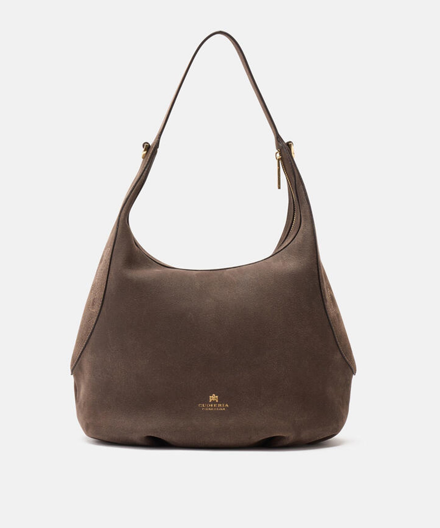 CUOIERIA FIORENTINA  Large Hobo Maxima – Elegance and Character in Nubuck Leather
