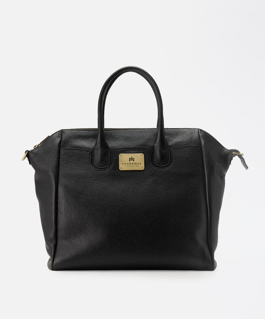 CUOIERIA FIORENTINA  Tote Bag Bella Selleria – Eleganza Bohémien in Pelle di Vitello