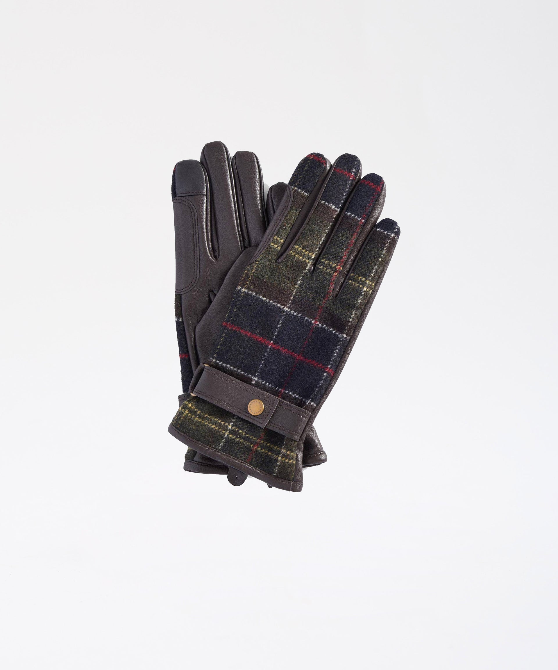 BARBOUR guanti tartan Aubrey