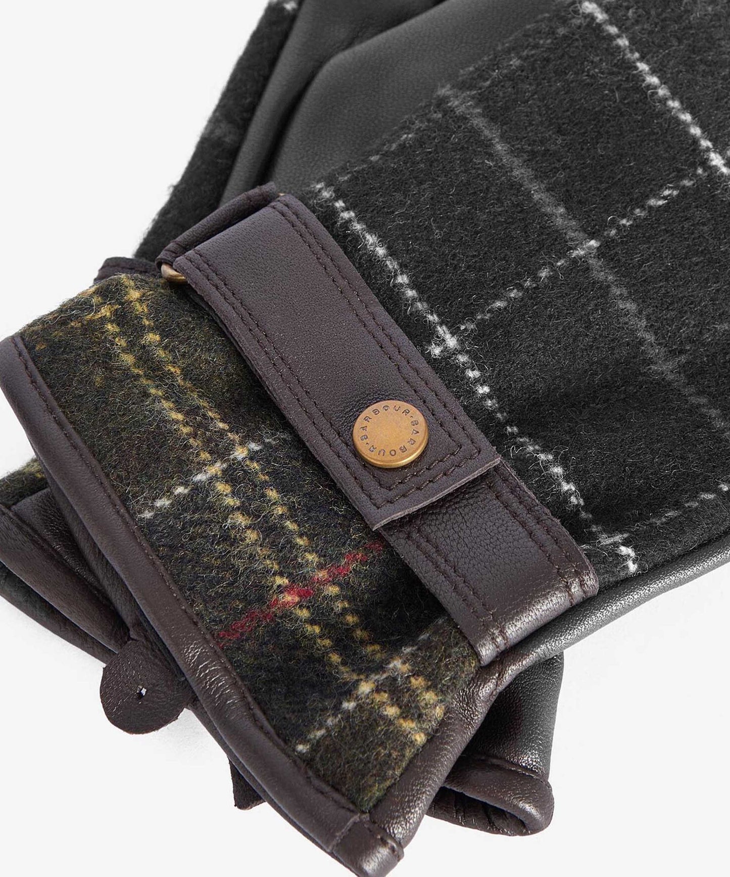 BARBOUR guanti tartan Aubrey