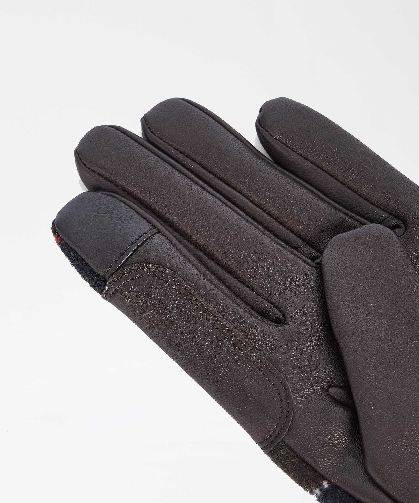 BARBOUR guanti tartan Aubrey