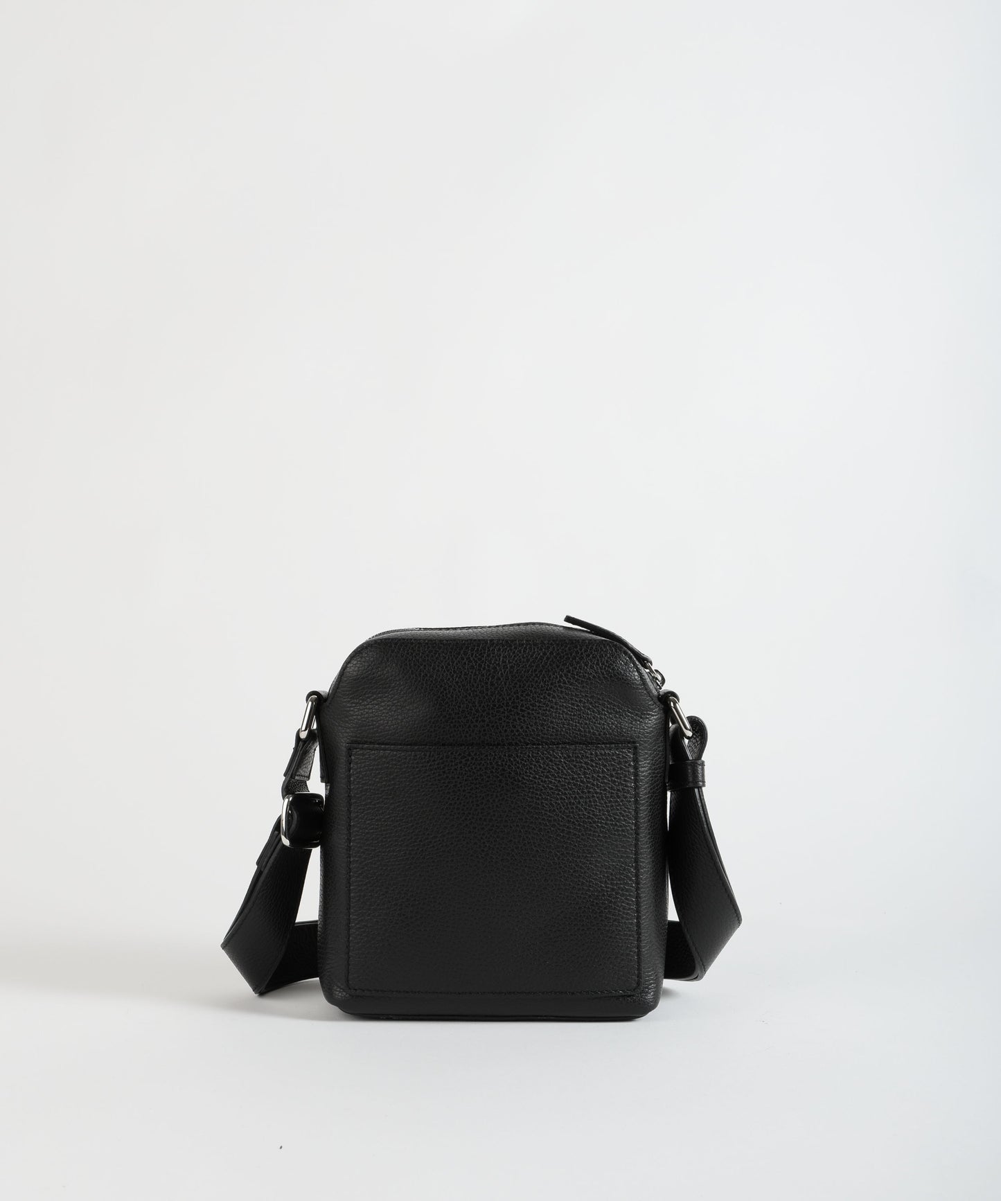 ORCIANI Chevrette leather messenger bag