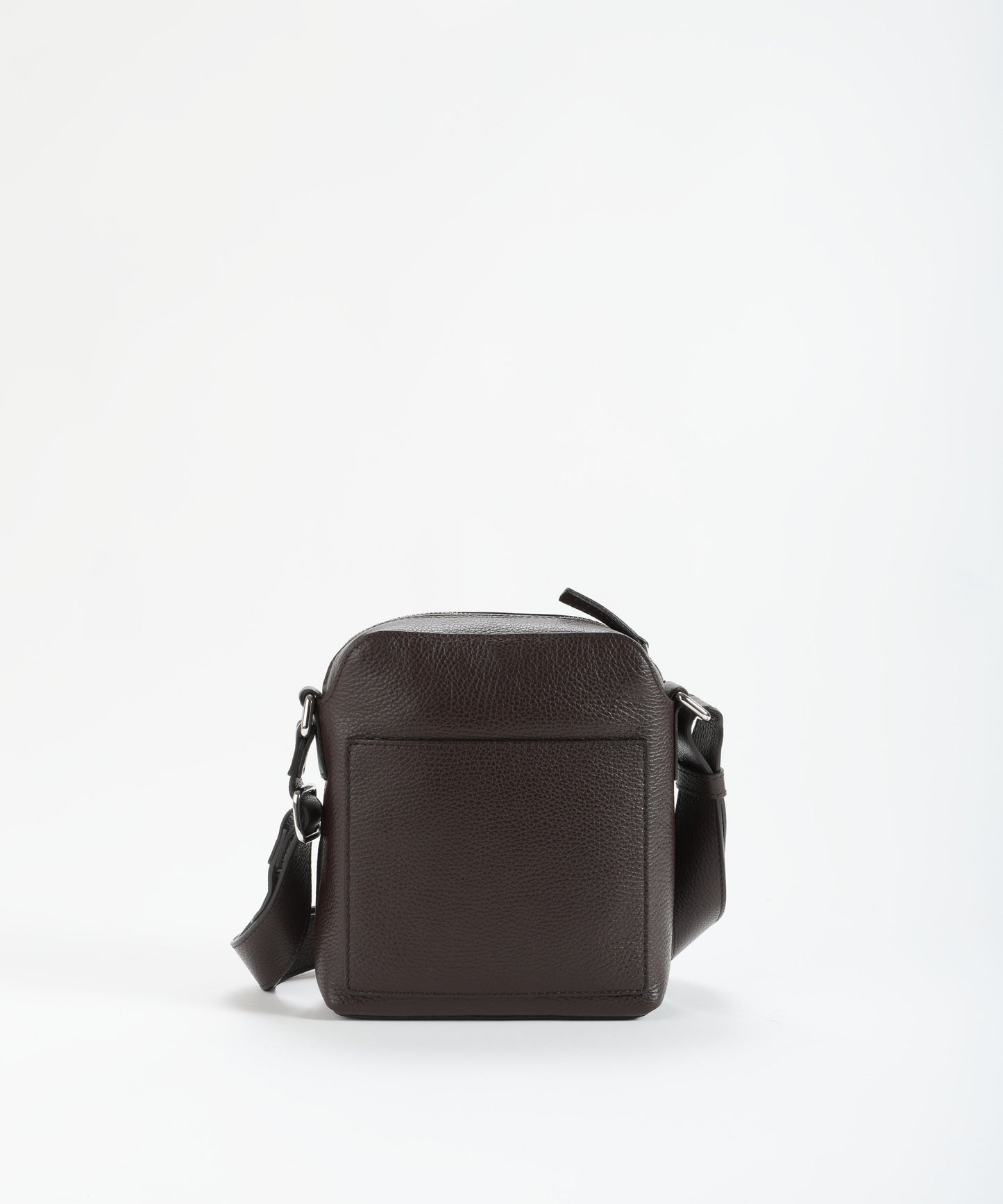 ORCIANI Chevrette leather messenger bag