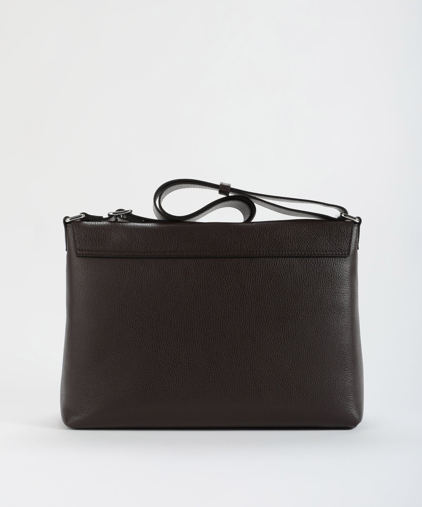 ORCIANI Micron hammered leather messenger bag