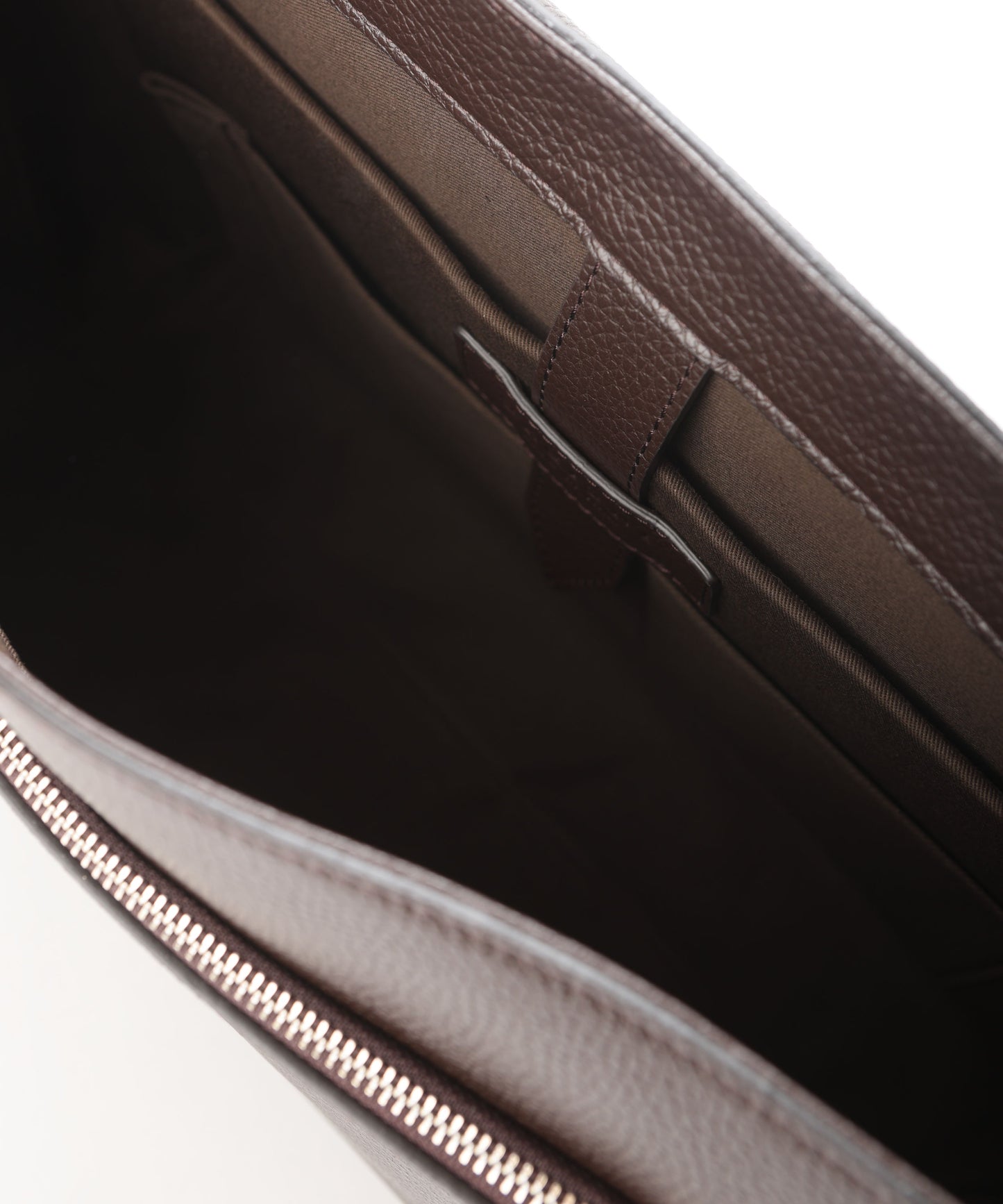 ORCIANI Micron hammered leather messenger bag