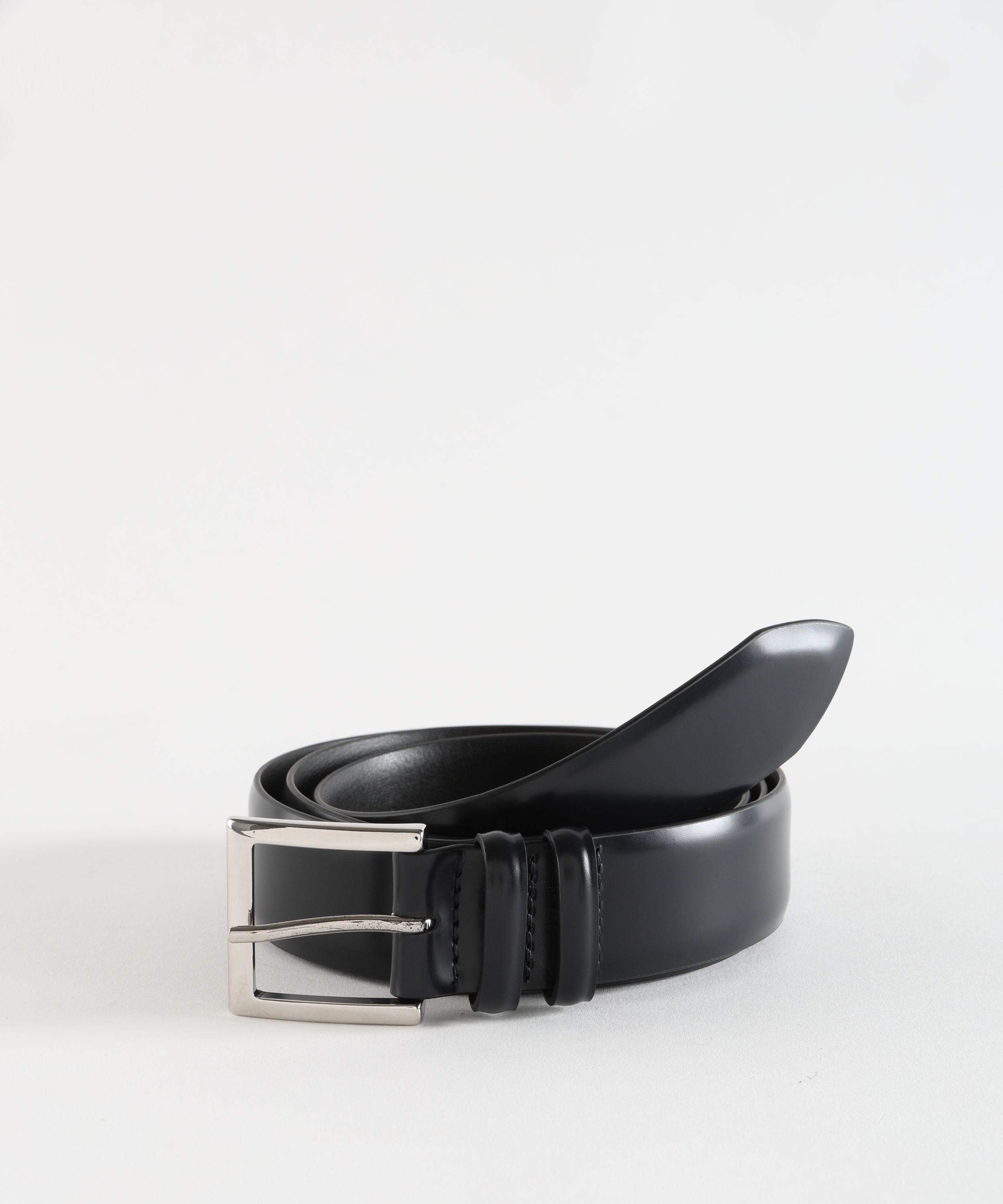 Cinture ORCIANI Cintura classica calf in pelle 3,5 cm Oceano | ORCIANI