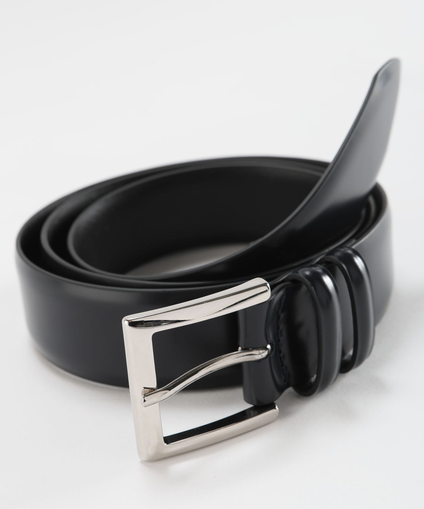 ORCIANI Cintura classica calf in pelle 3,5 cm