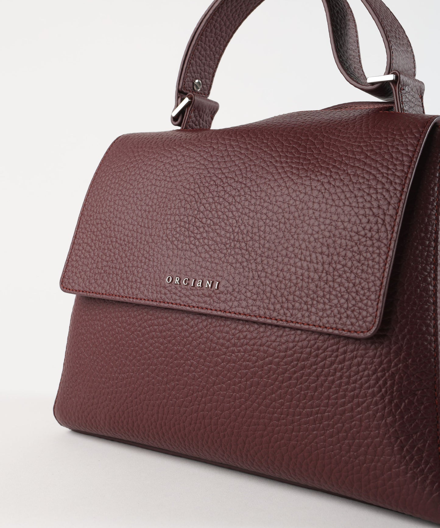 ORCIANI Borsa Sveva Soft Media a spalla in pelle con tracolla