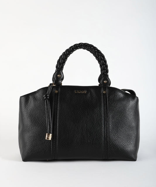 LIUJO ACCESSORI Fluida handheld bag with shoulder strap