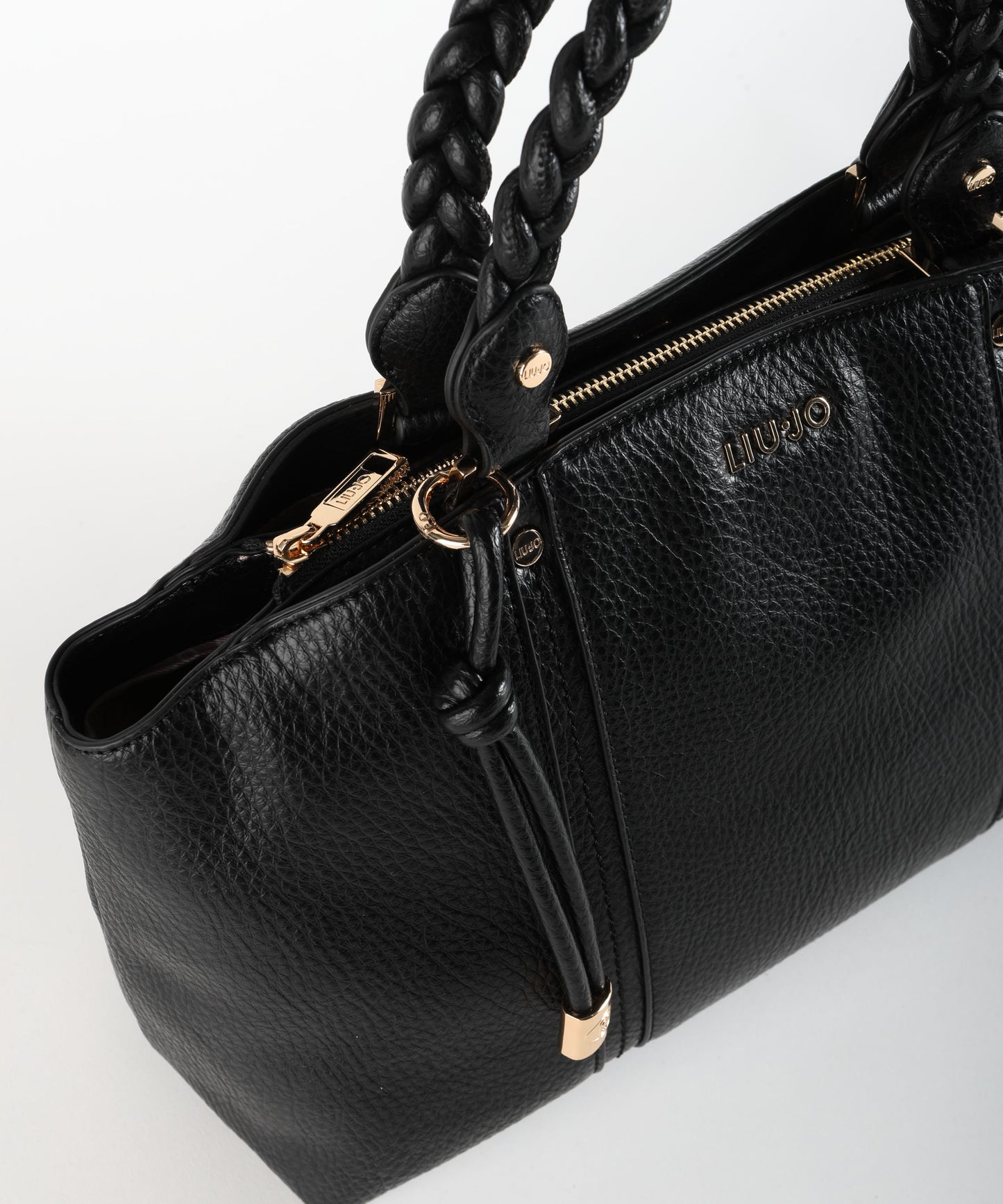 LIUJO ACCESSORI Fluida handheld bag with shoulder strap