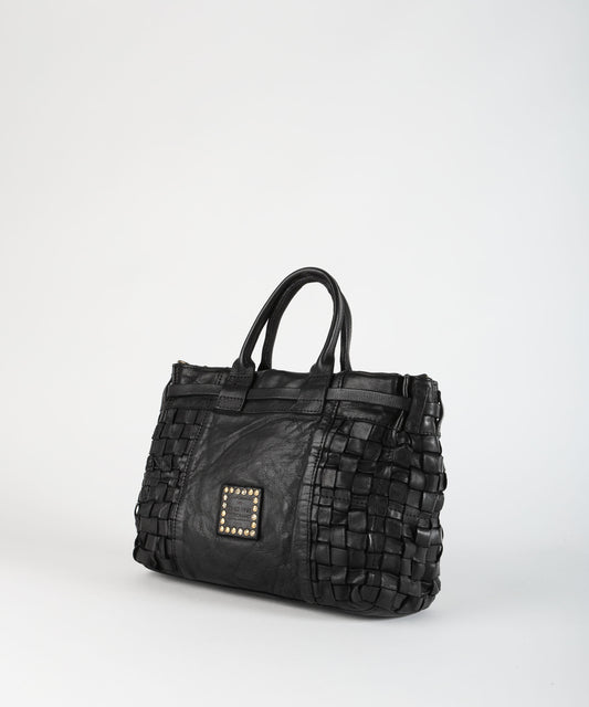 CAMPOMAGGI Mini woven tote