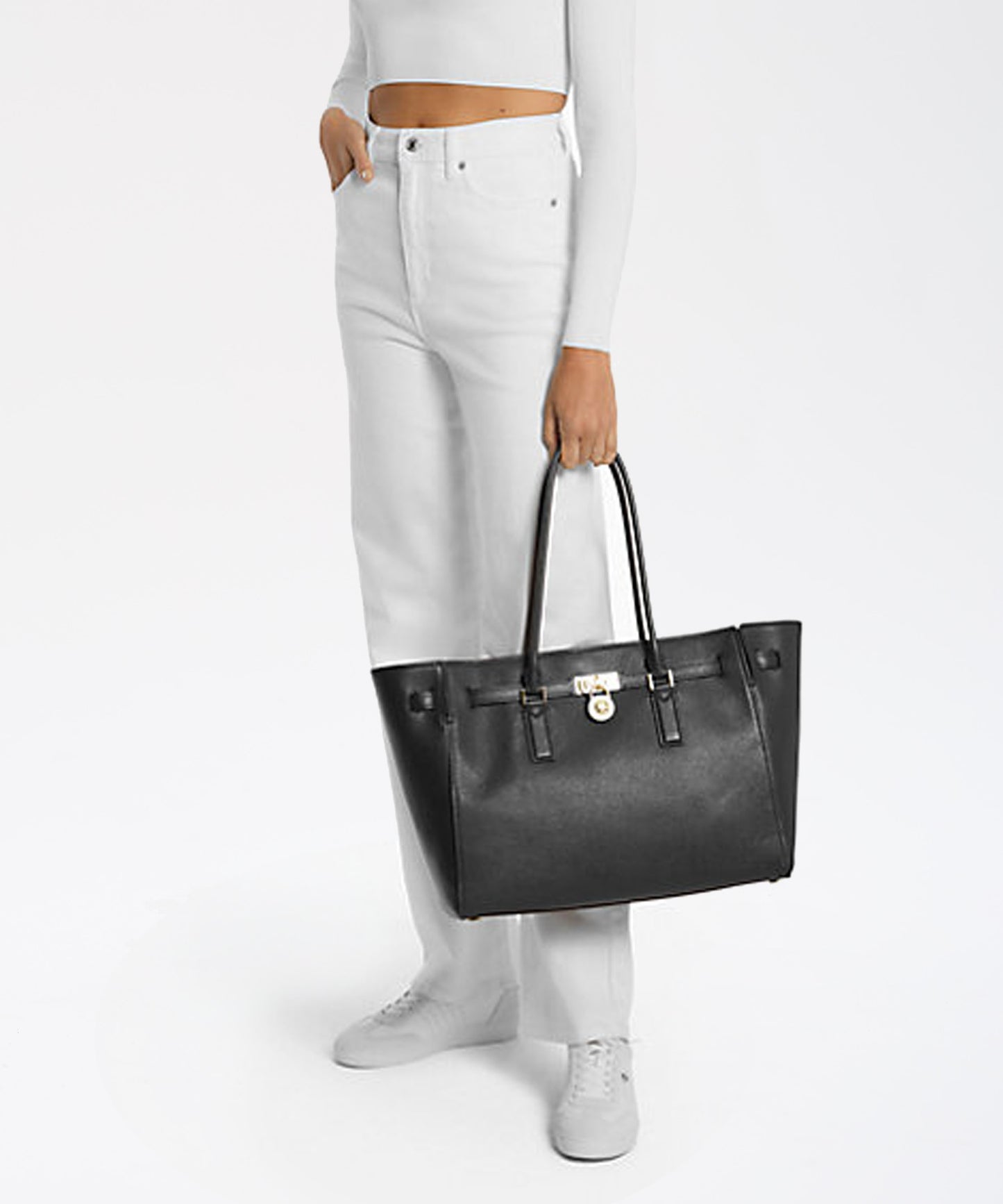 MICHAEL KORS Borsa tote Hamilton Moderne grande in pelle