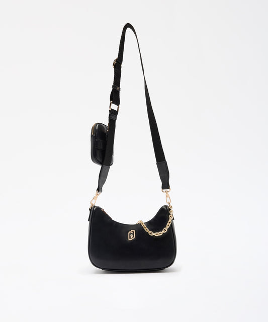 LIUJO ACCESSORI Hobo bag with chain