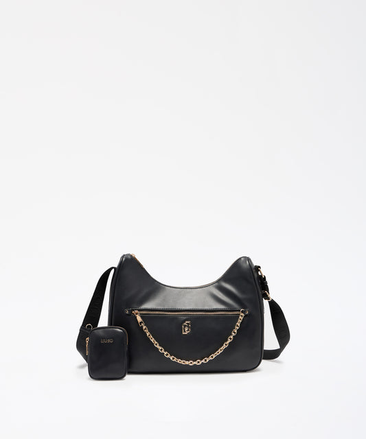 LIUJO ACCESSORI Borsa sacca grande con tasca zip davanti Achala