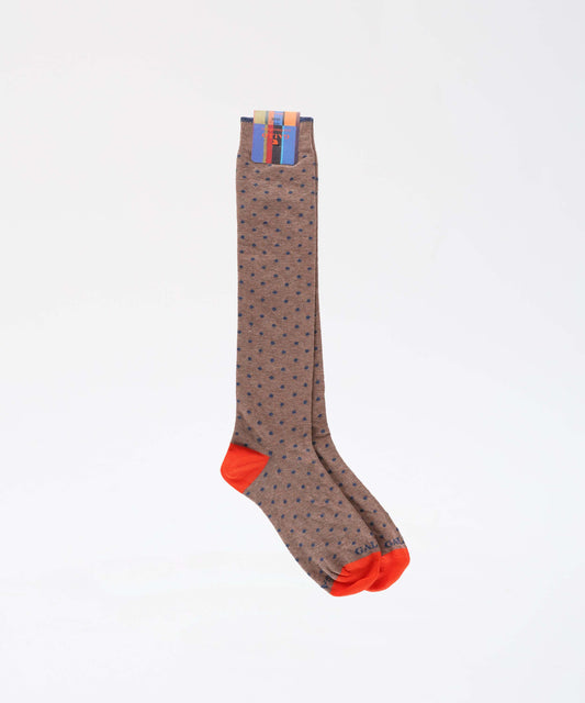 GALLO Socks with a micro polka-dot pattern