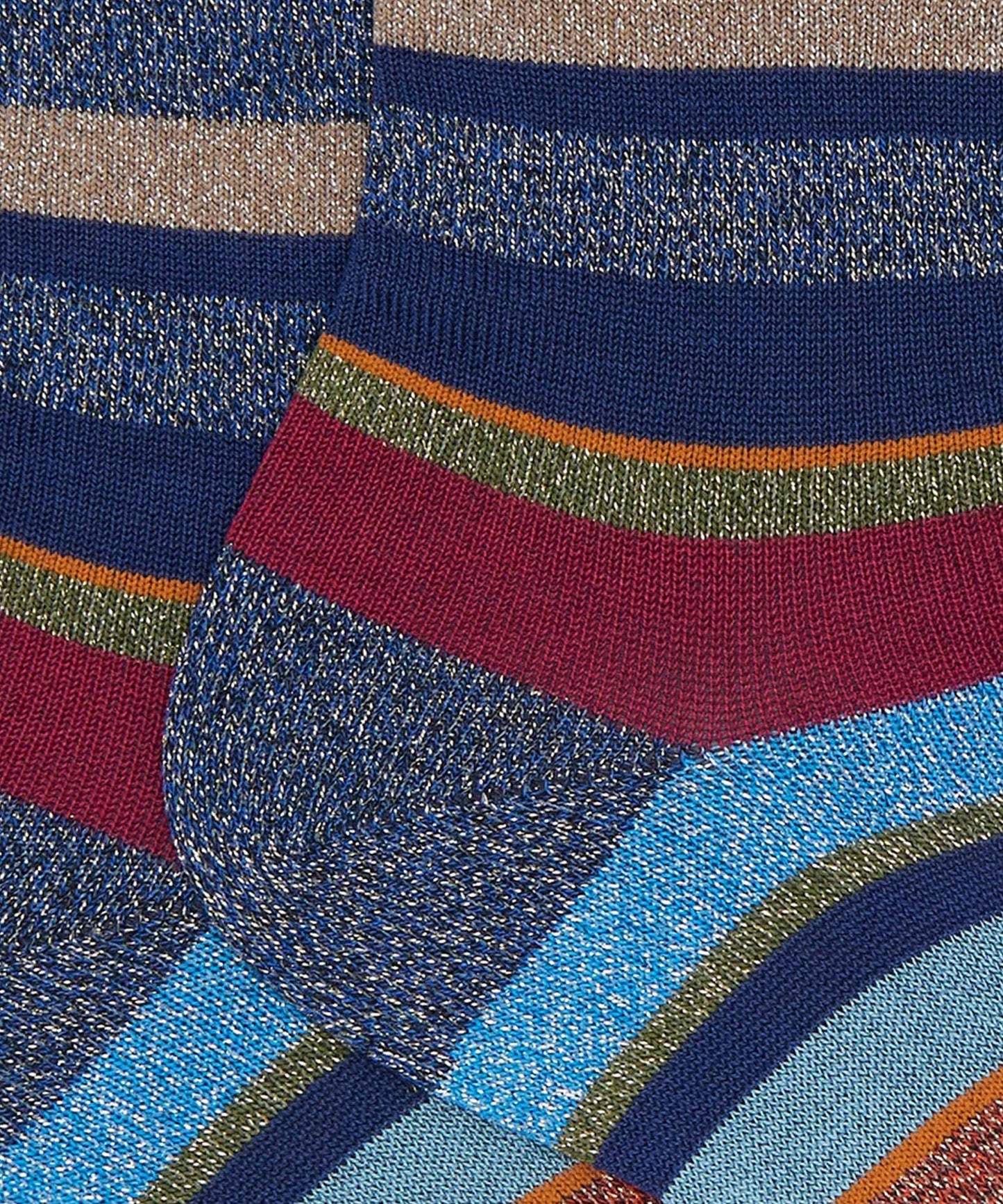 GALLO Short Striped Socks