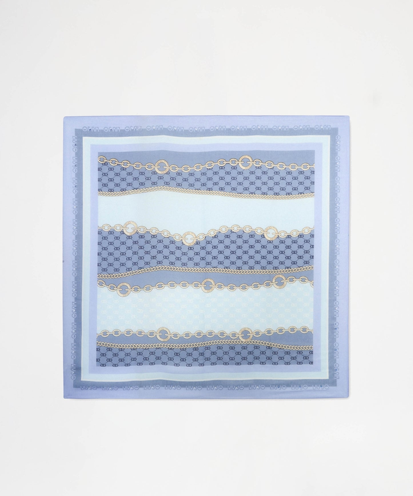 LIUJO SOFT Monogram-Print Scarf