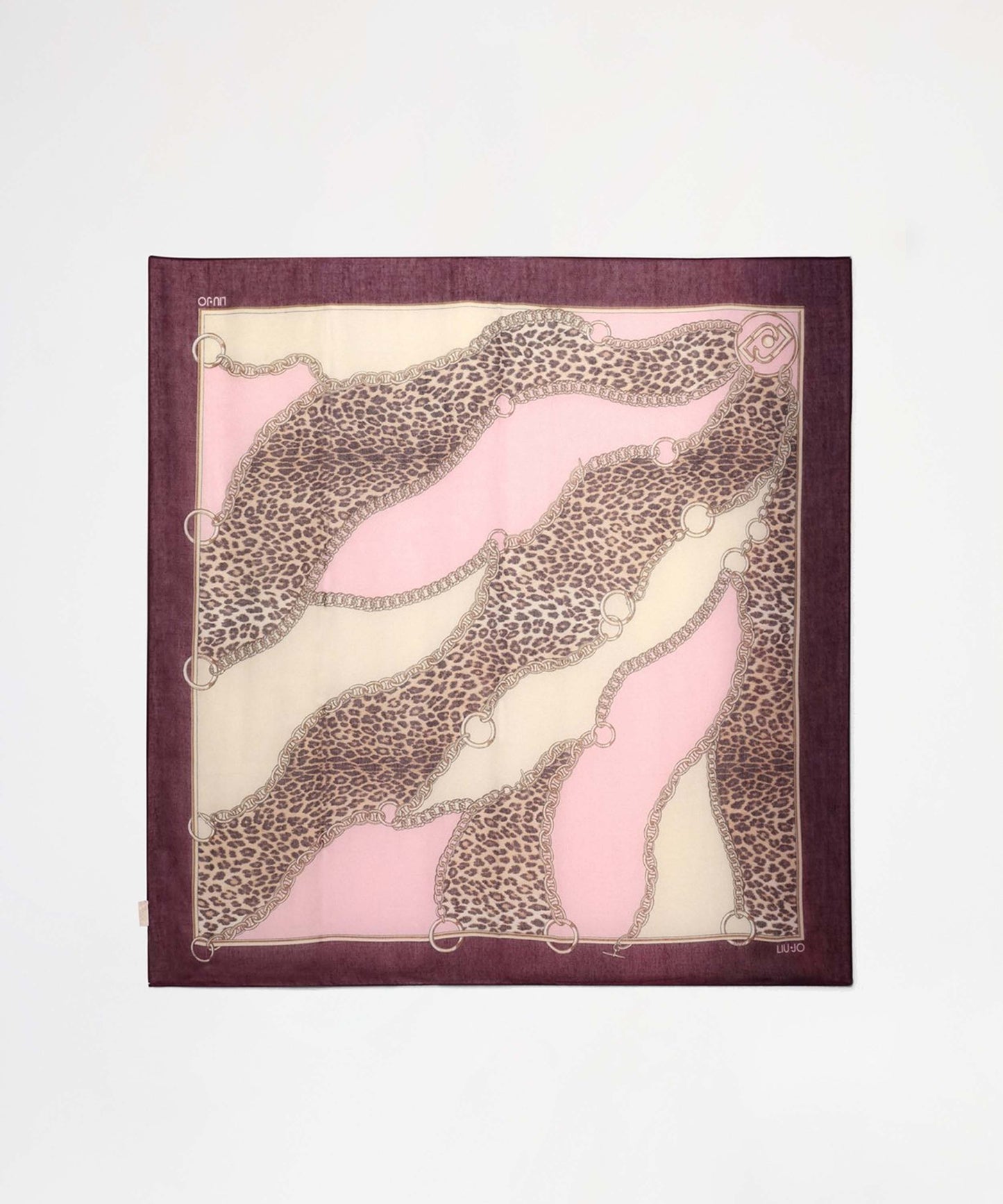 LIUJO SOFT Animal-Print Scarf