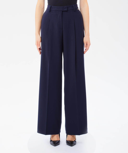 LIUJO BLACK Asparago Palazzo trousers