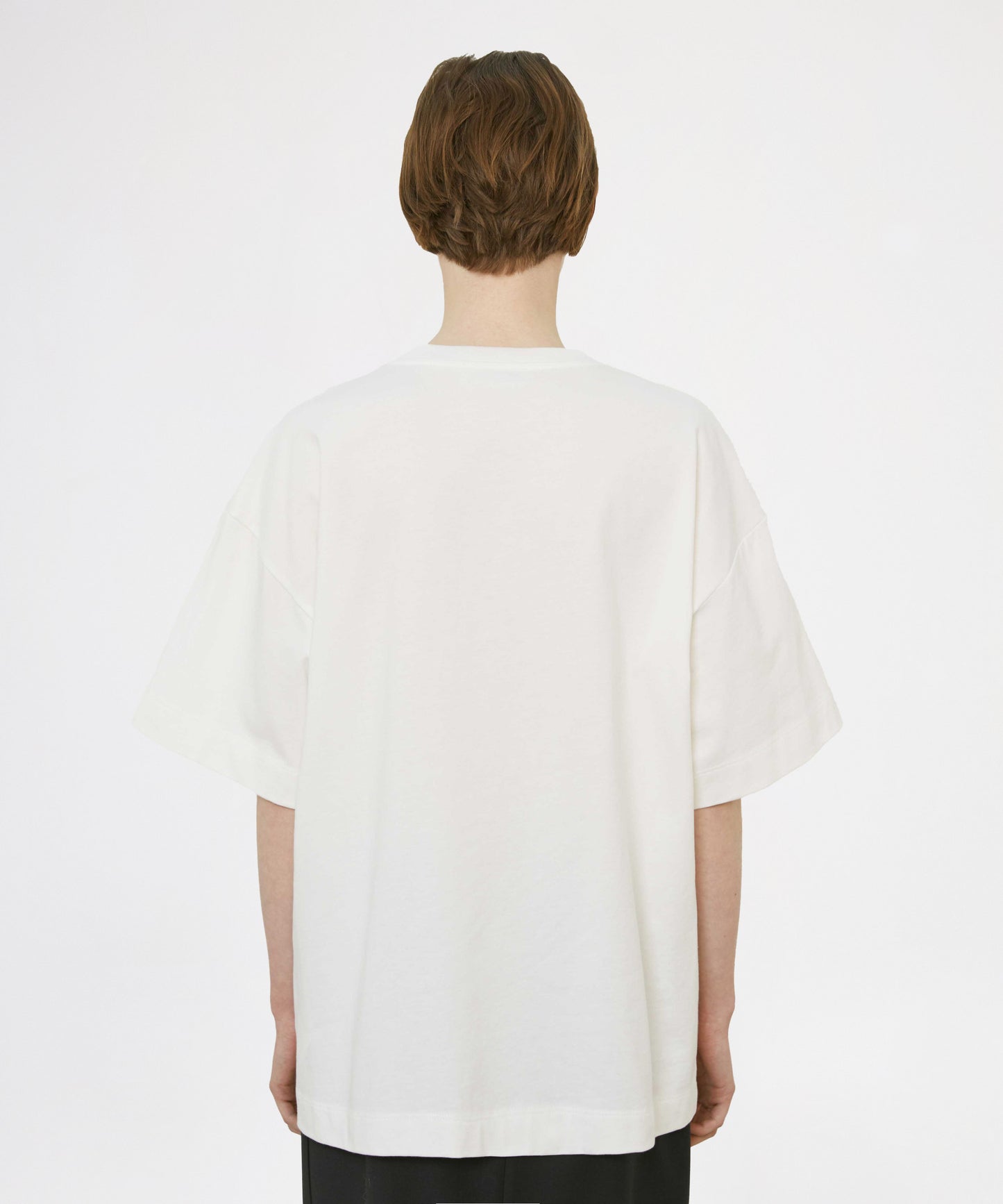 MEIMEI T-shirt con perle applicate