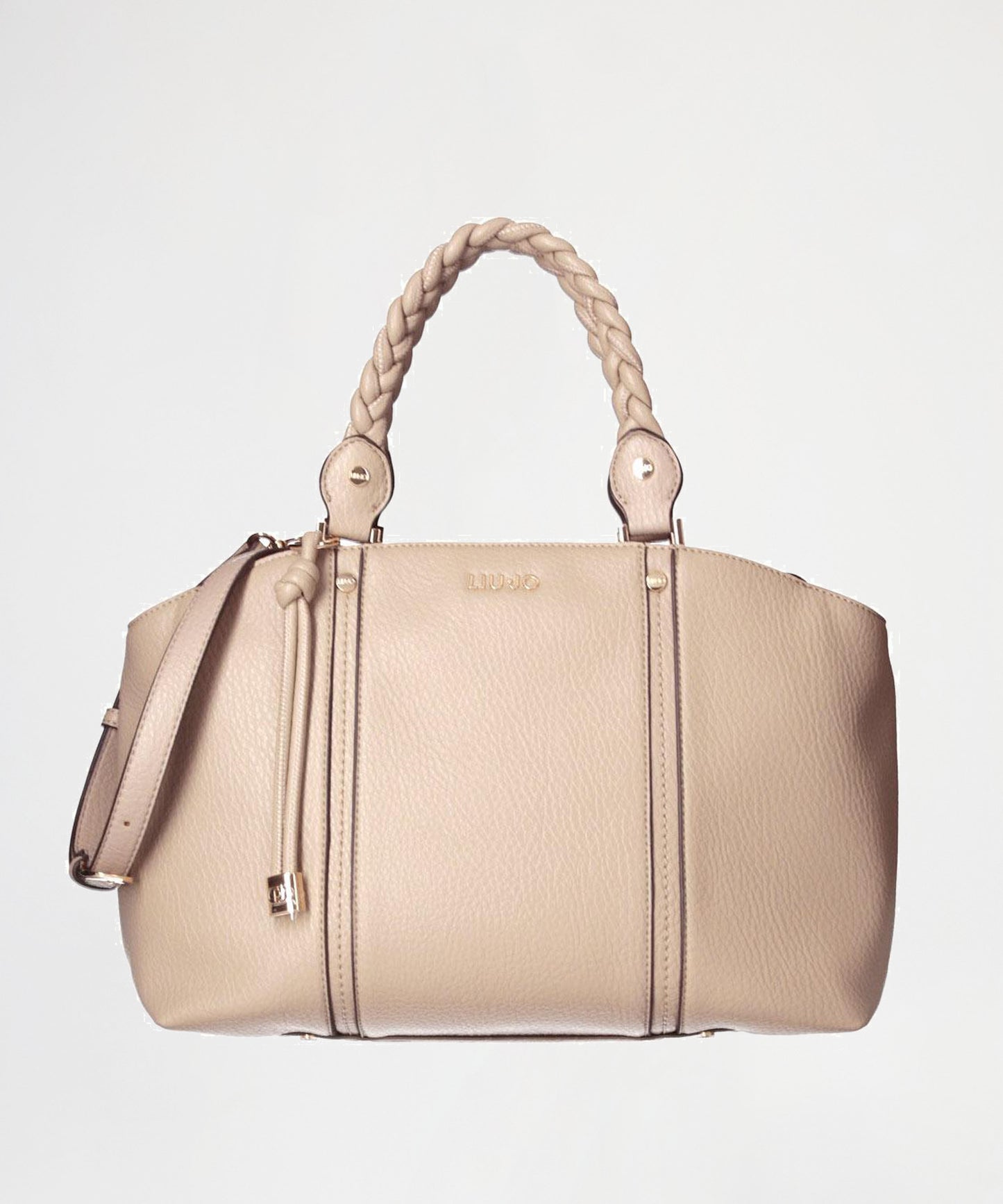 LIUJO ACCESSORI Fluida handheld bag with shoulder strap