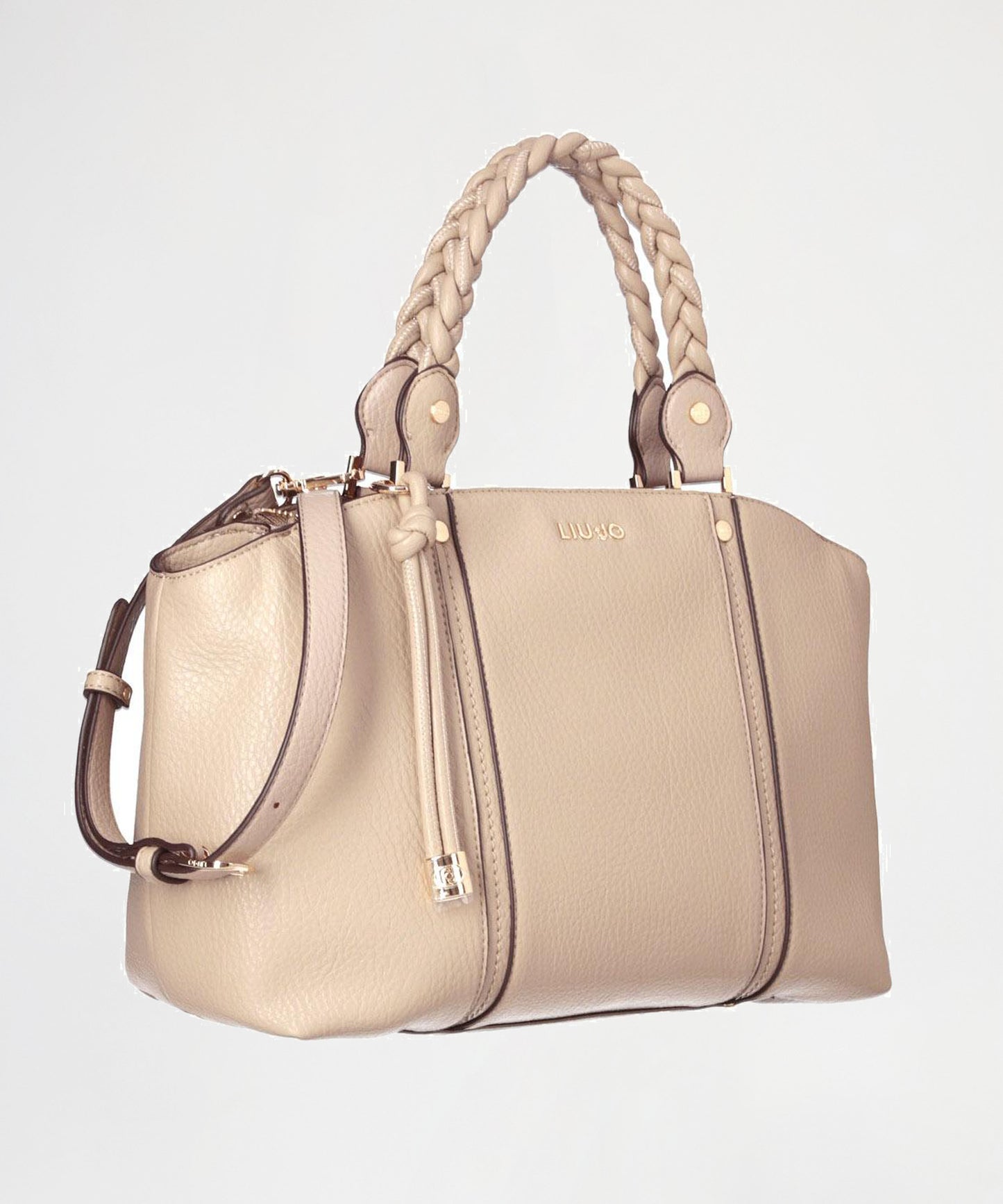 LIUJO ACCESSORI Fluida handheld bag with shoulder strap