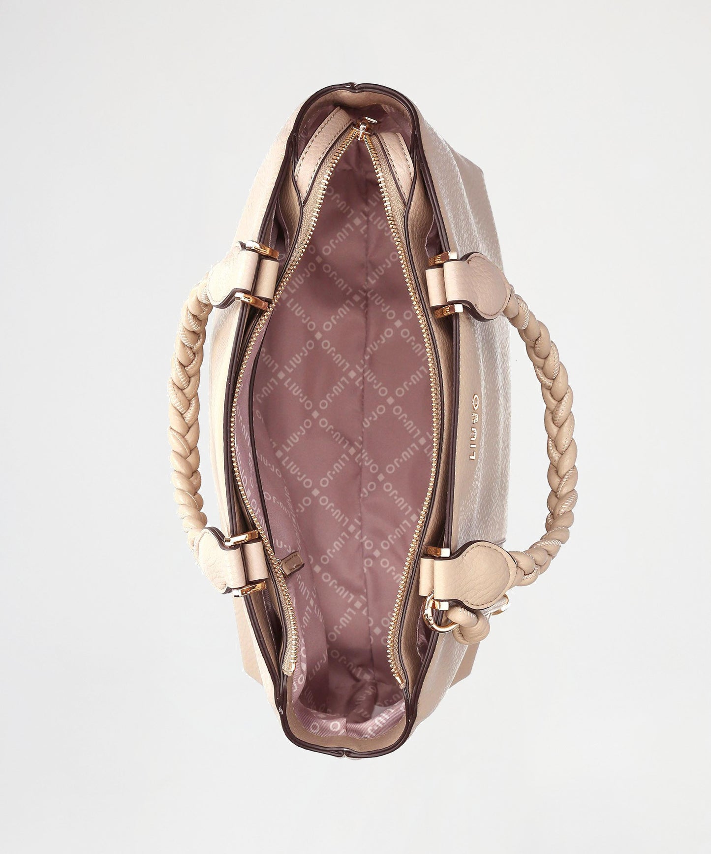 LIUJO ACCESSORI Fluida handheld bag with shoulder strap