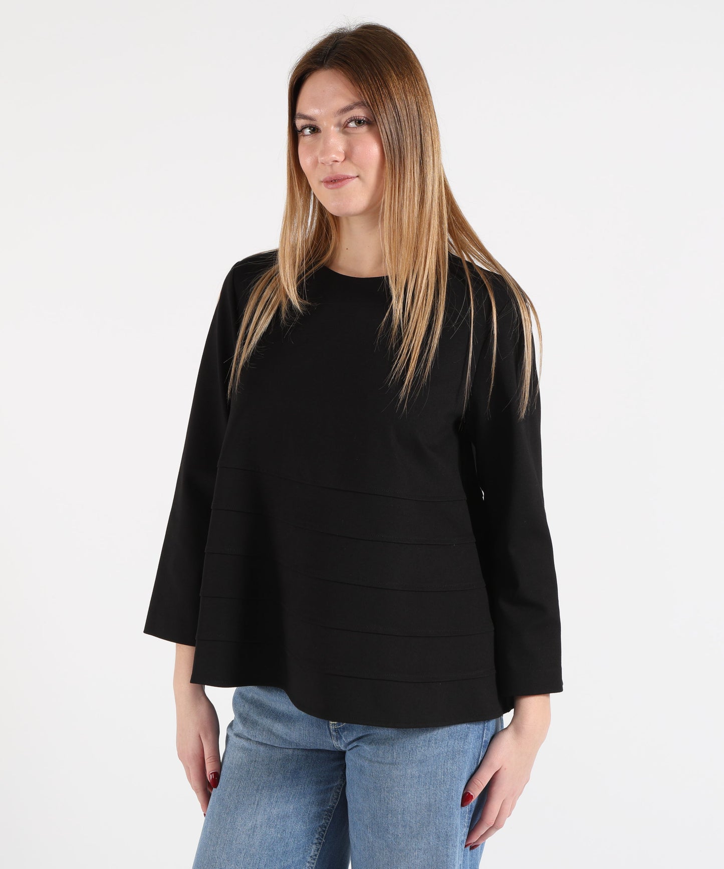 MEIMEI Flared Blouse