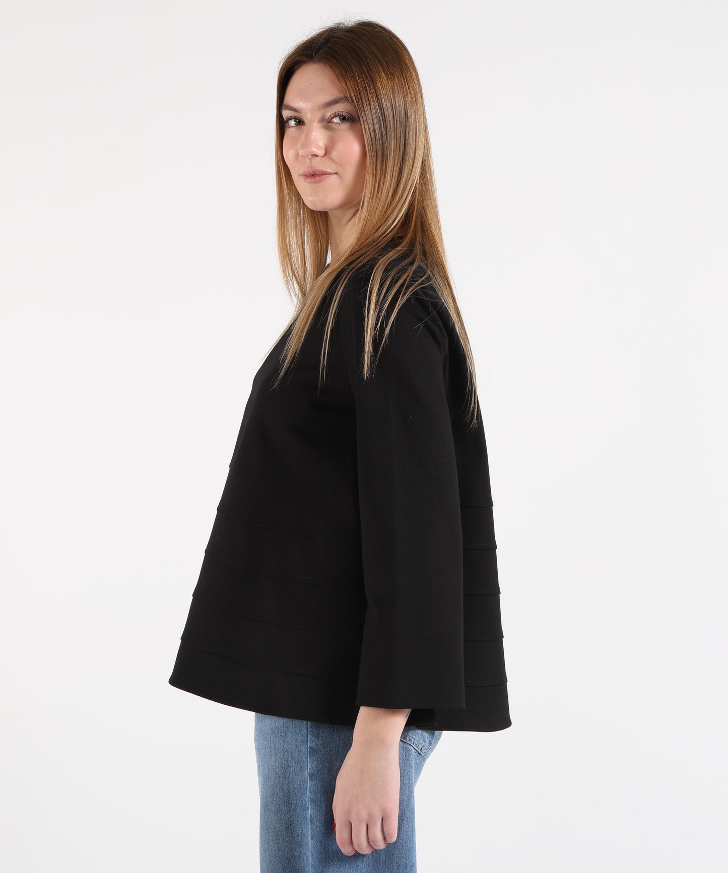 MEIMEI Flared Blouse