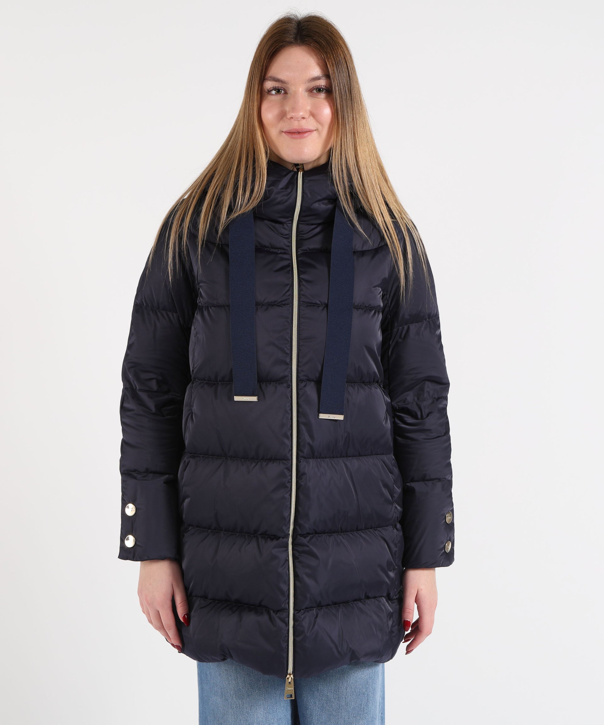 HERNO A-Shape in Satin