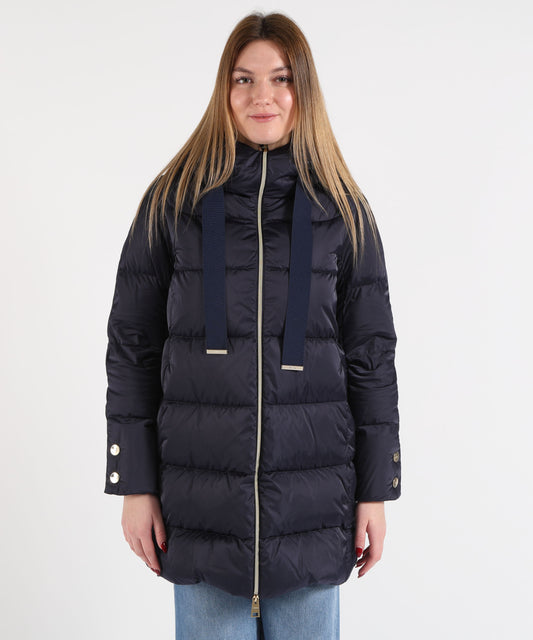 HERNO A-Shape Jacket in Satin