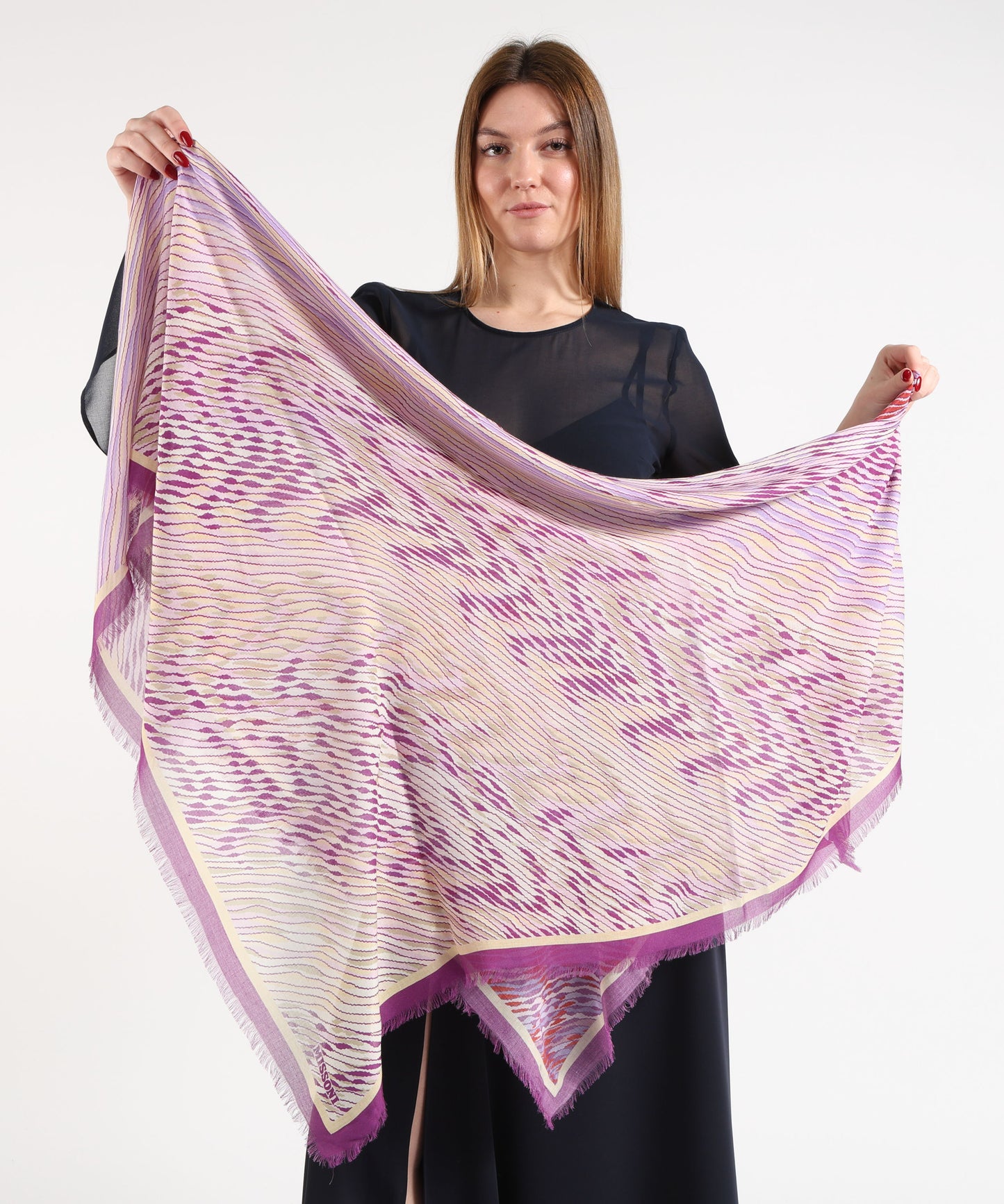 MISSONI patterned shawl