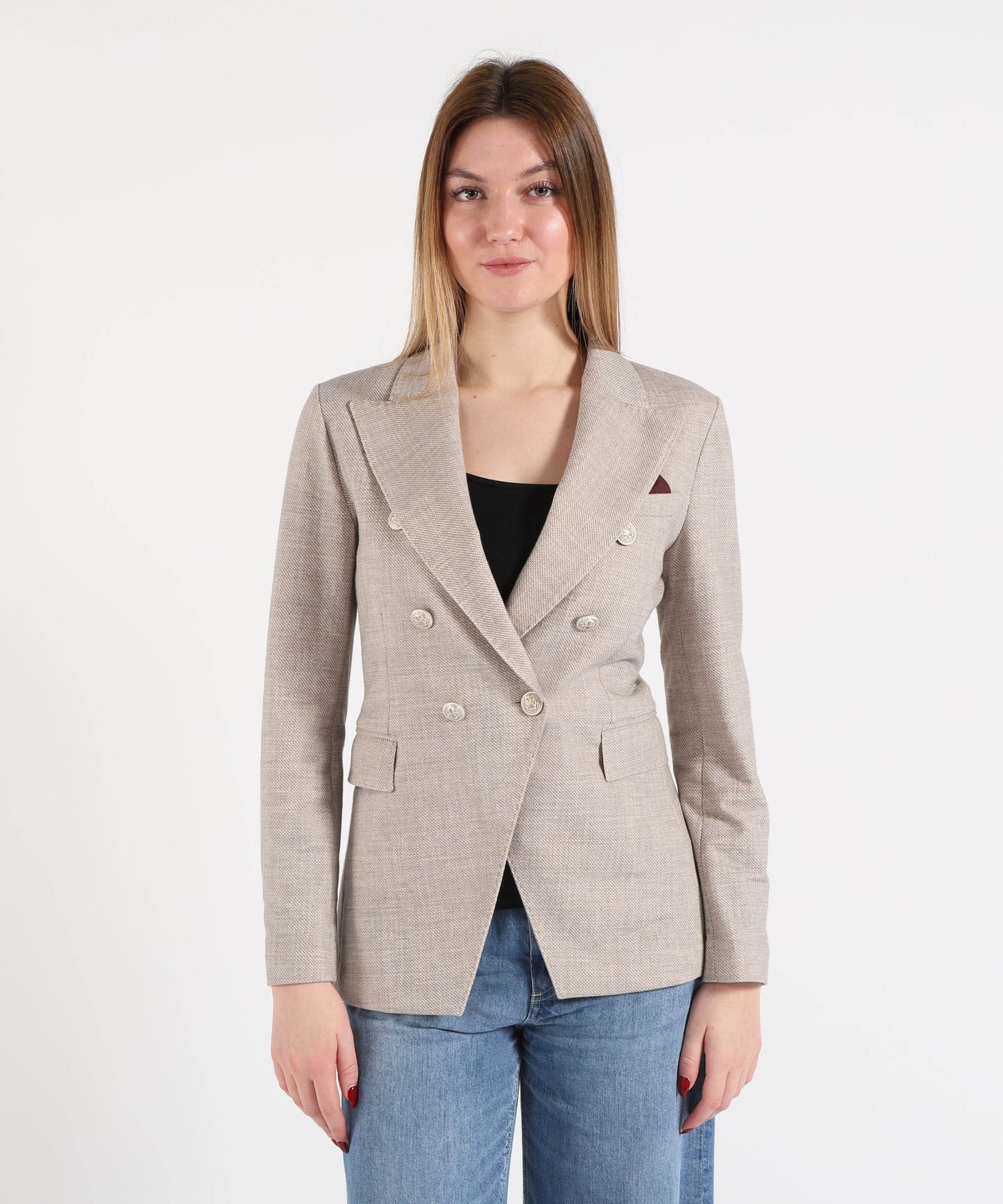 CIRCOLO 1901 Double-Breasted Jacket
