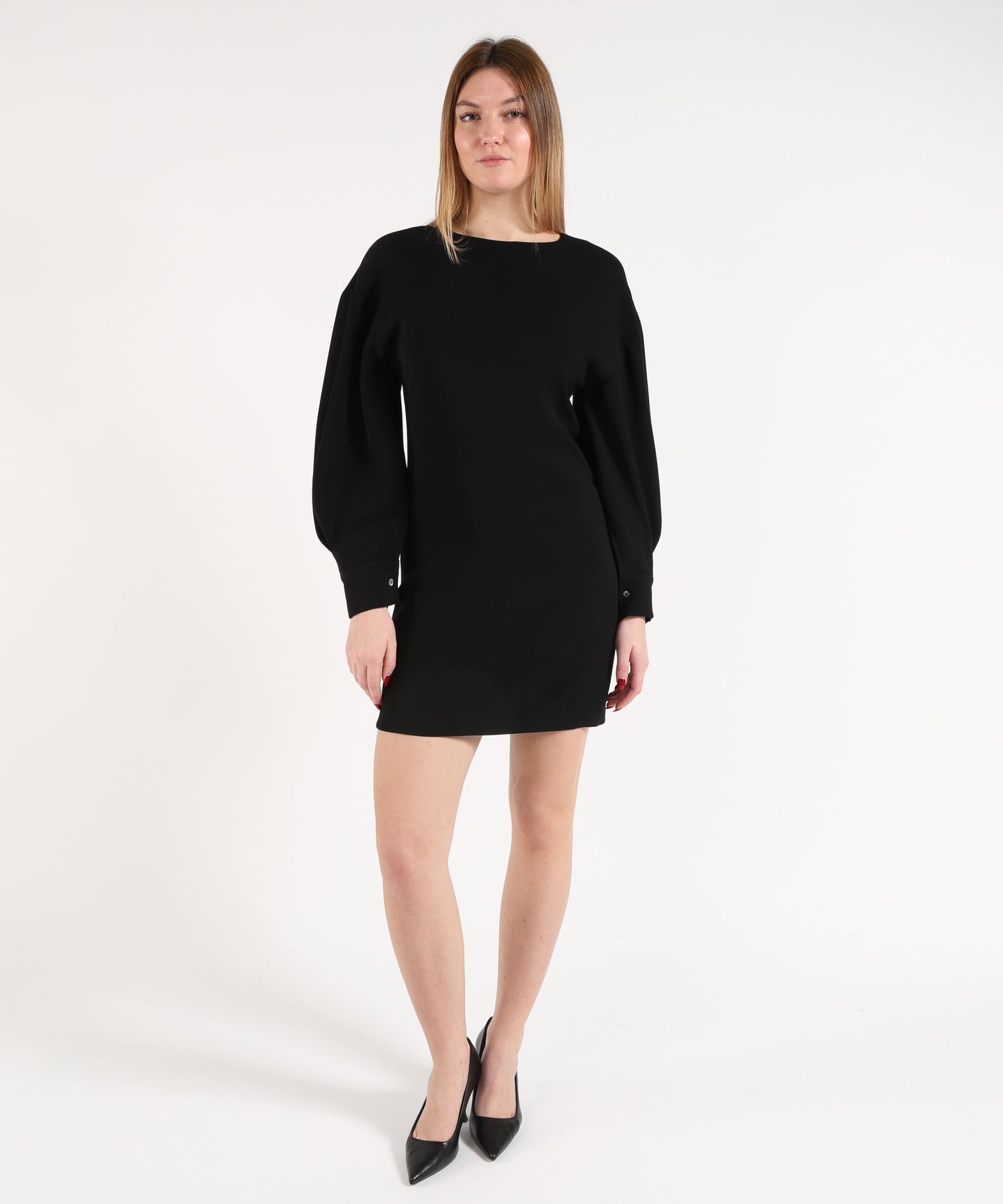 P.A.R.O.S.H. Sheath Dress with Wide Sleeves