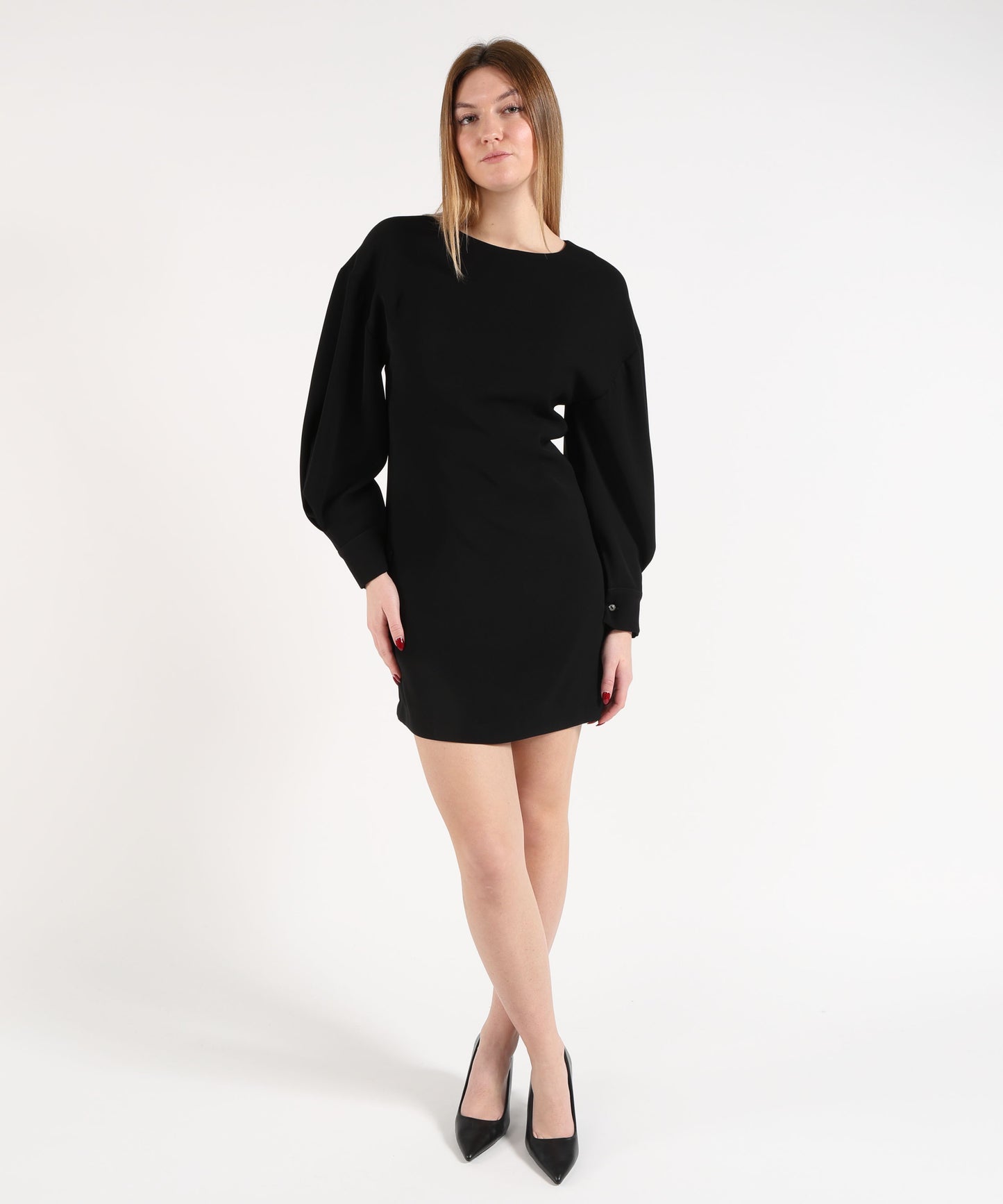 P.A.R.O.S.H. Sheath Dress with Wide Sleeves