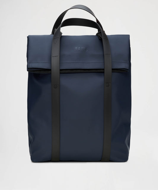 RAINS Zaino Uomo/Donna Rains Impermeabile con Chiusura Fold-Top