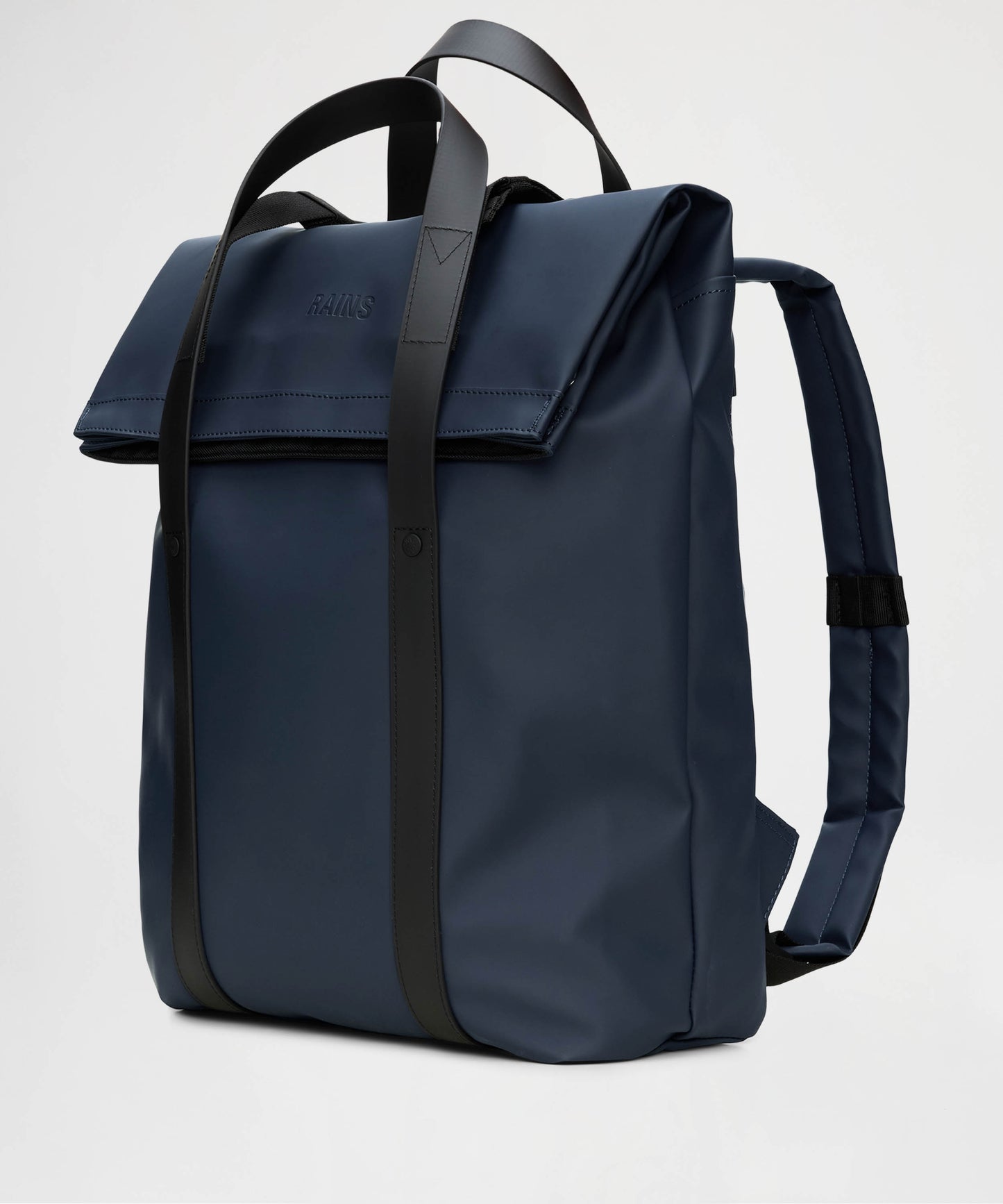 RAINS Zaino Uomo/Donna Rains Impermeabile con Chiusura Fold-Top
