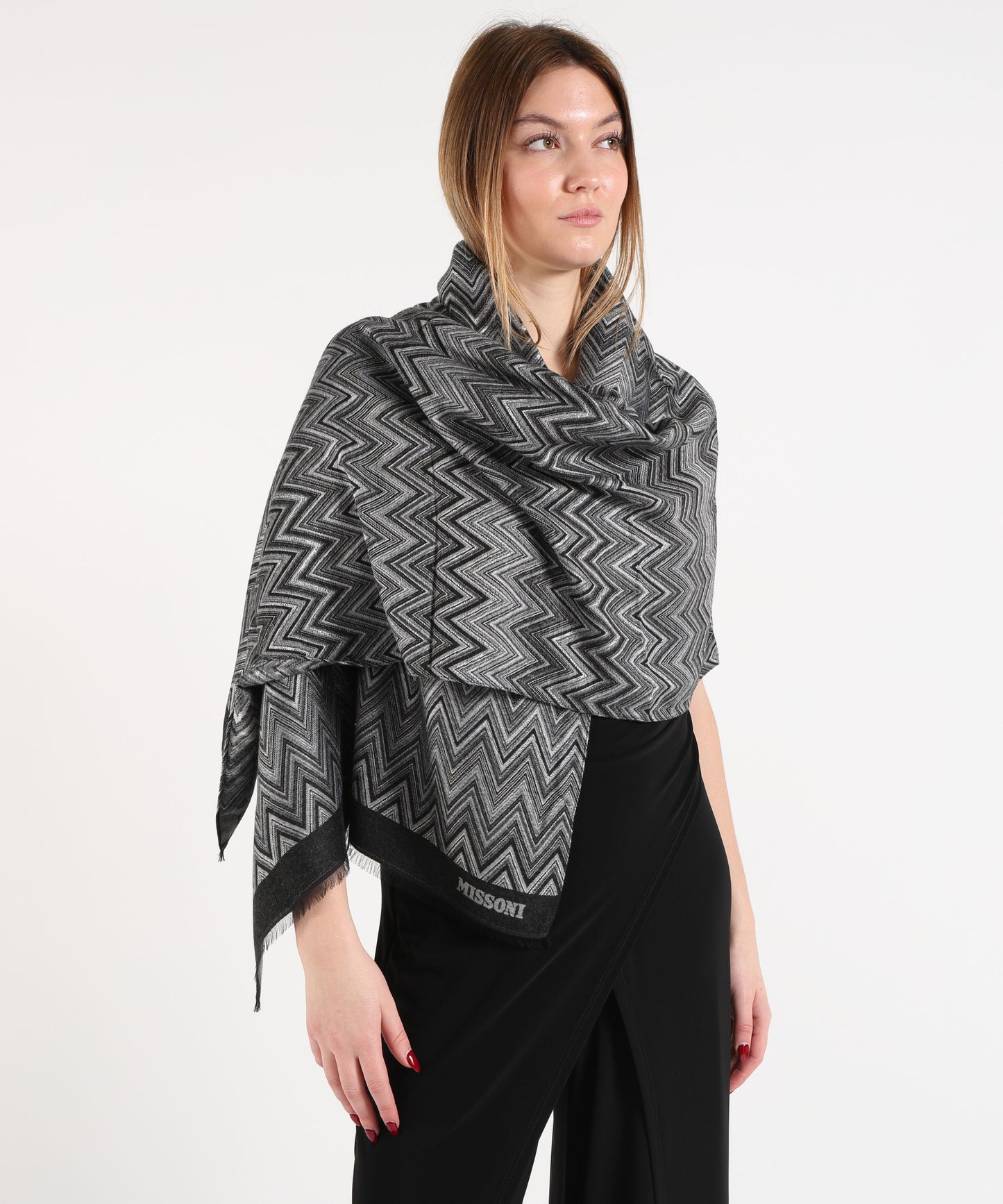 MISSONI Stola Donna Fantasia Geometrica