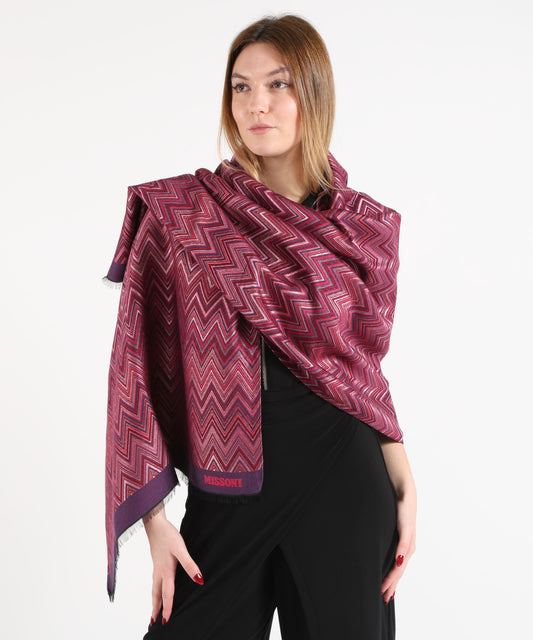 MISSONI Stola Donna Fantasia Geometrica
