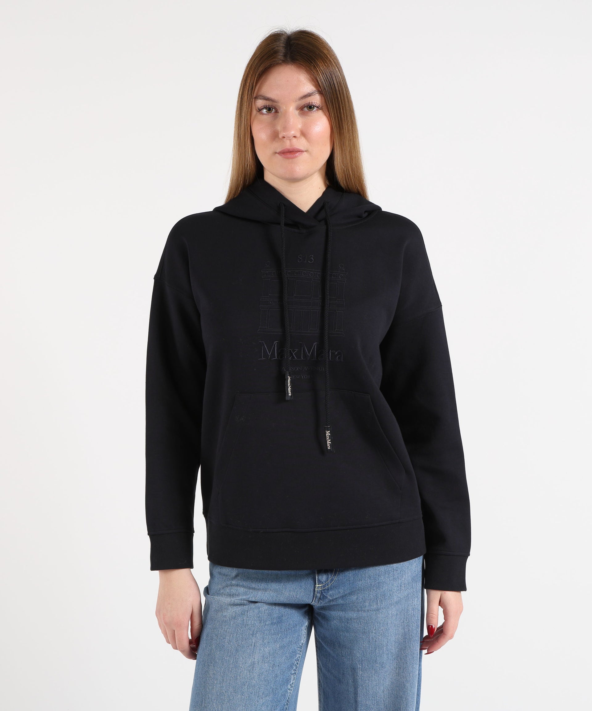 'S MAX MARA Felpa con cappuccio andrea