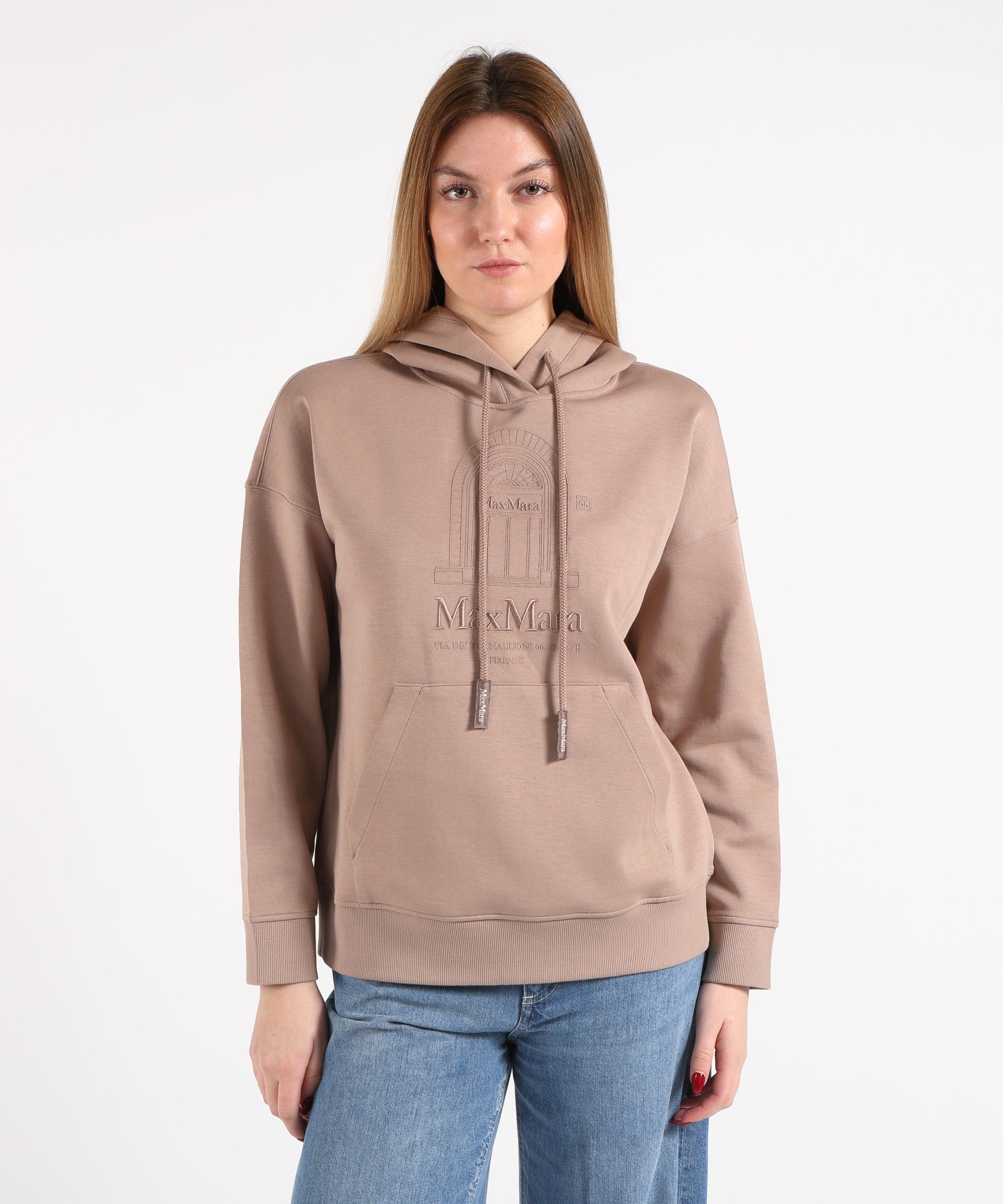 'S MAX MARA Felpa con cappuccio andrea