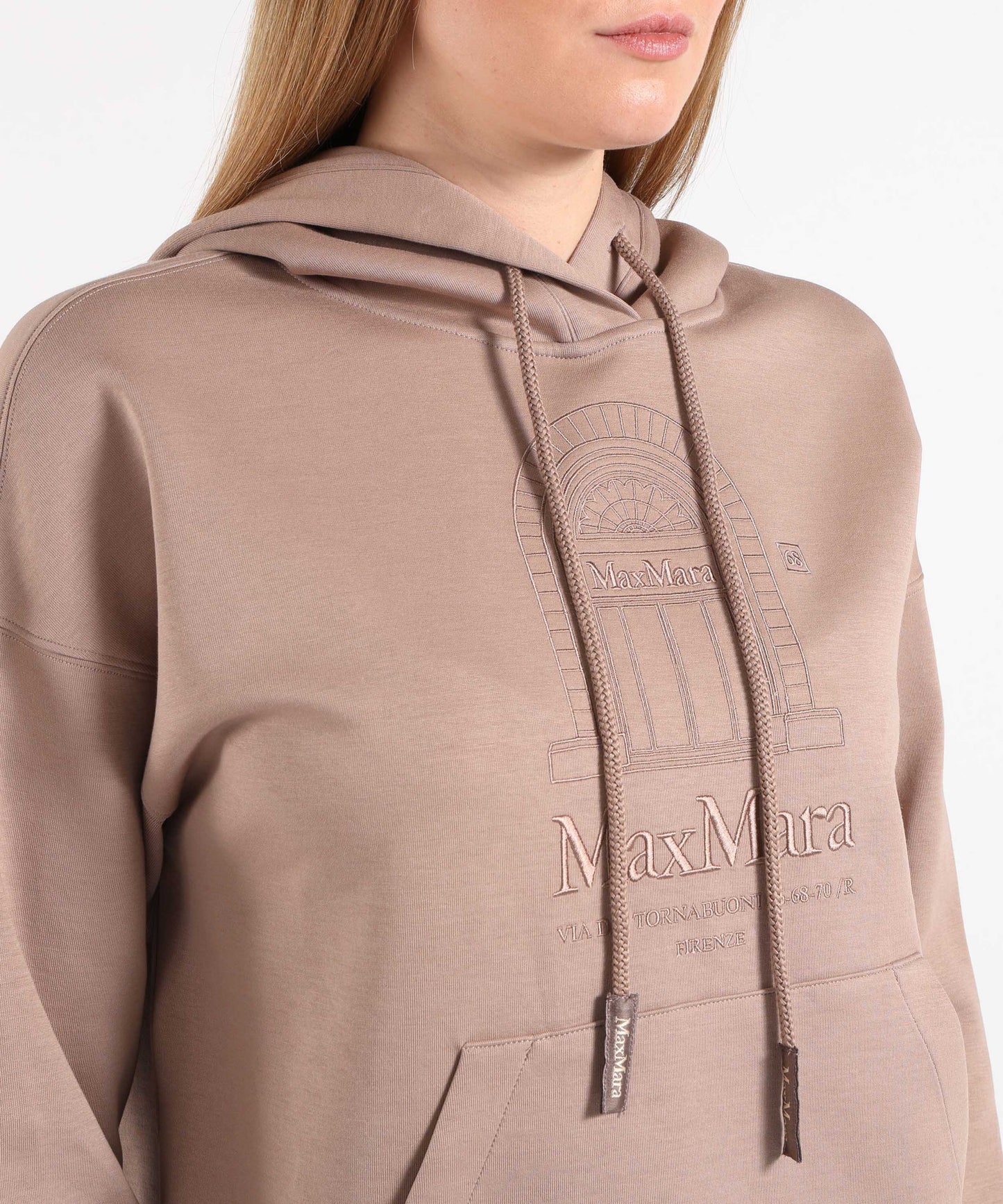 'S MAX MARA Felpa con cappuccio andrea