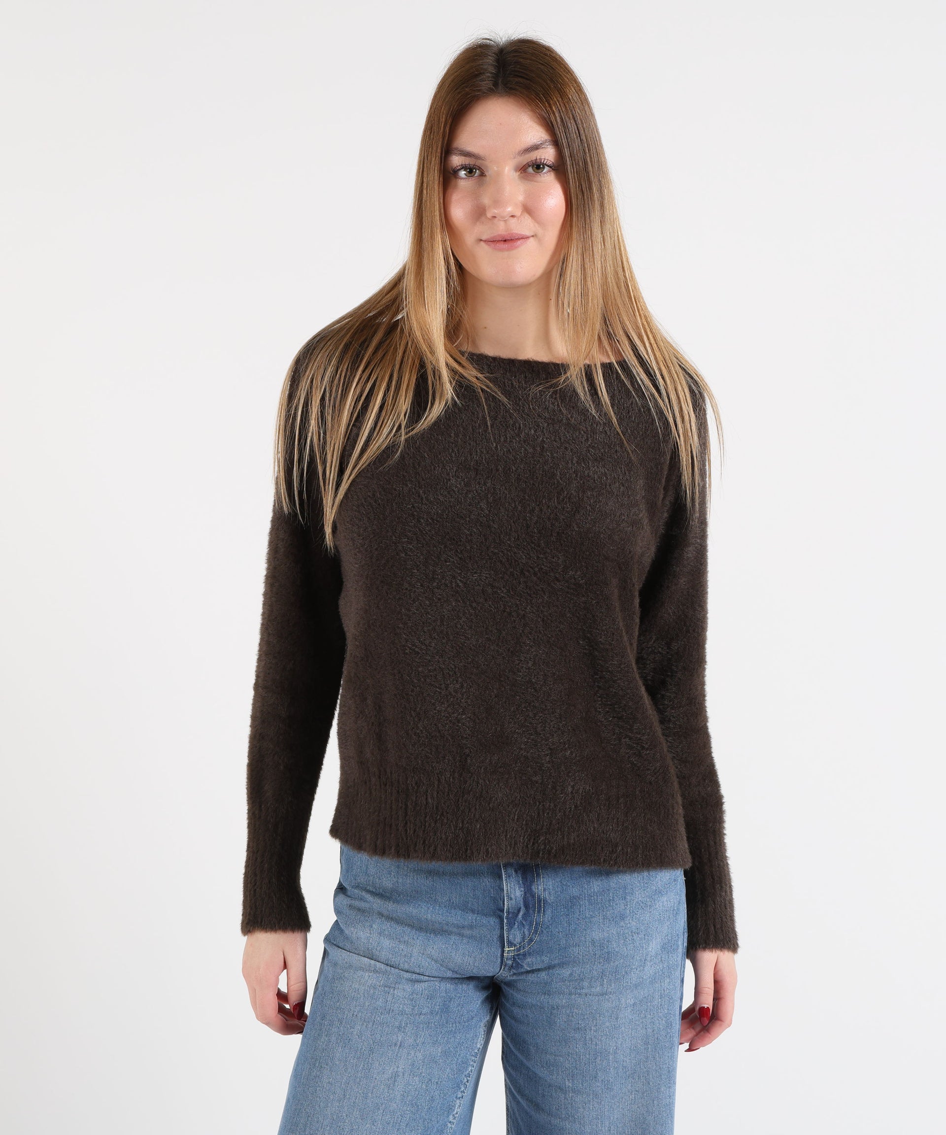 KAOS maglia effetto peluche