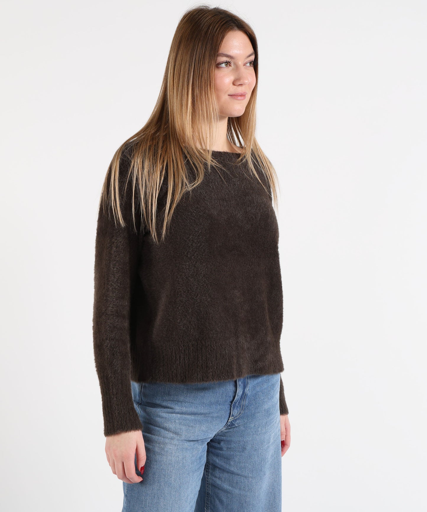 KAOS maglia effetto peluche