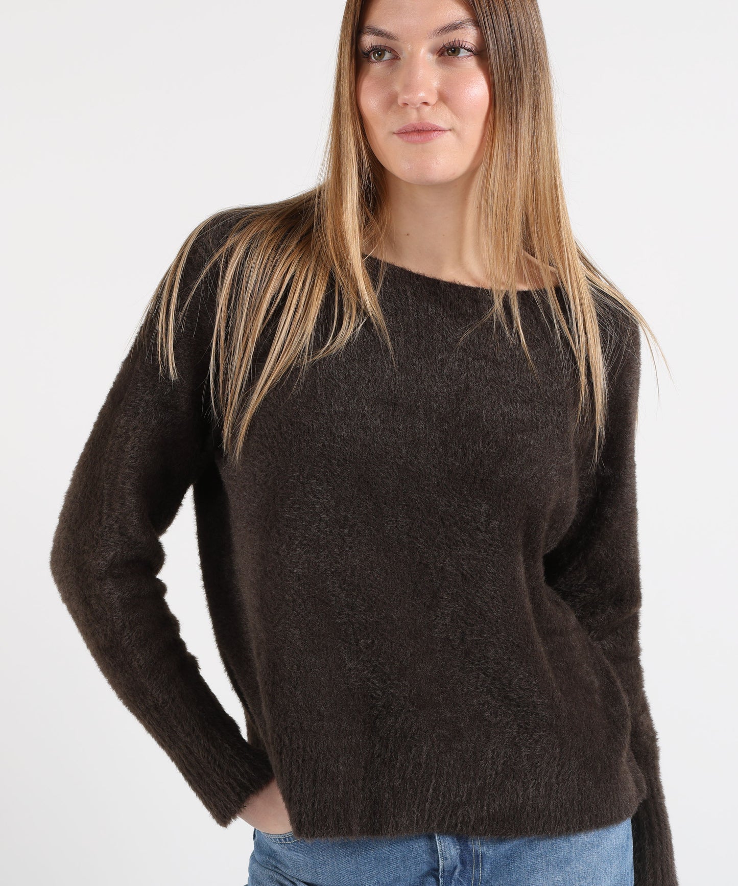 KAOS maglia effetto peluche