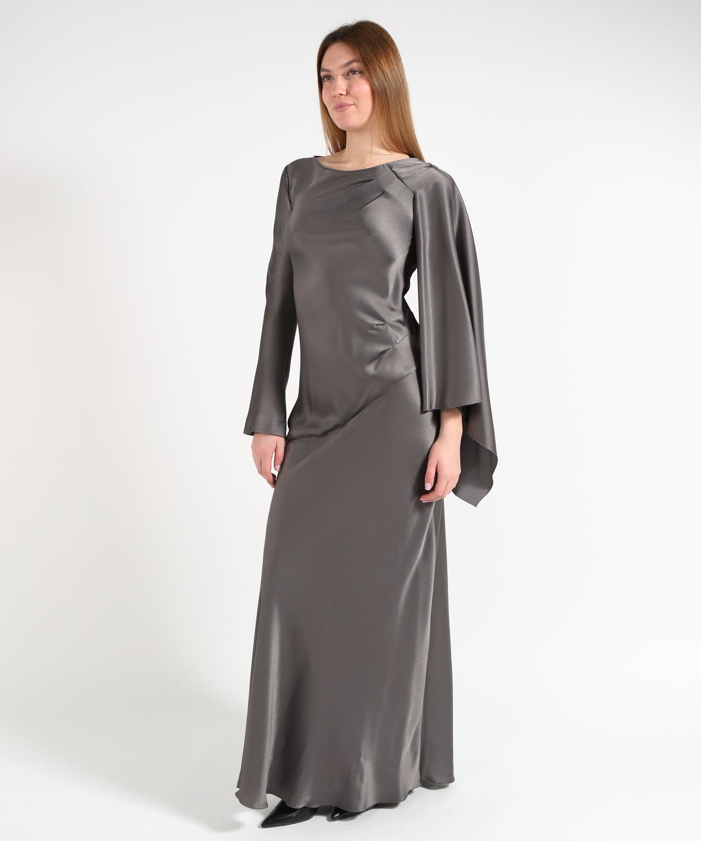 ALBERTA FERRETTI abito in raso