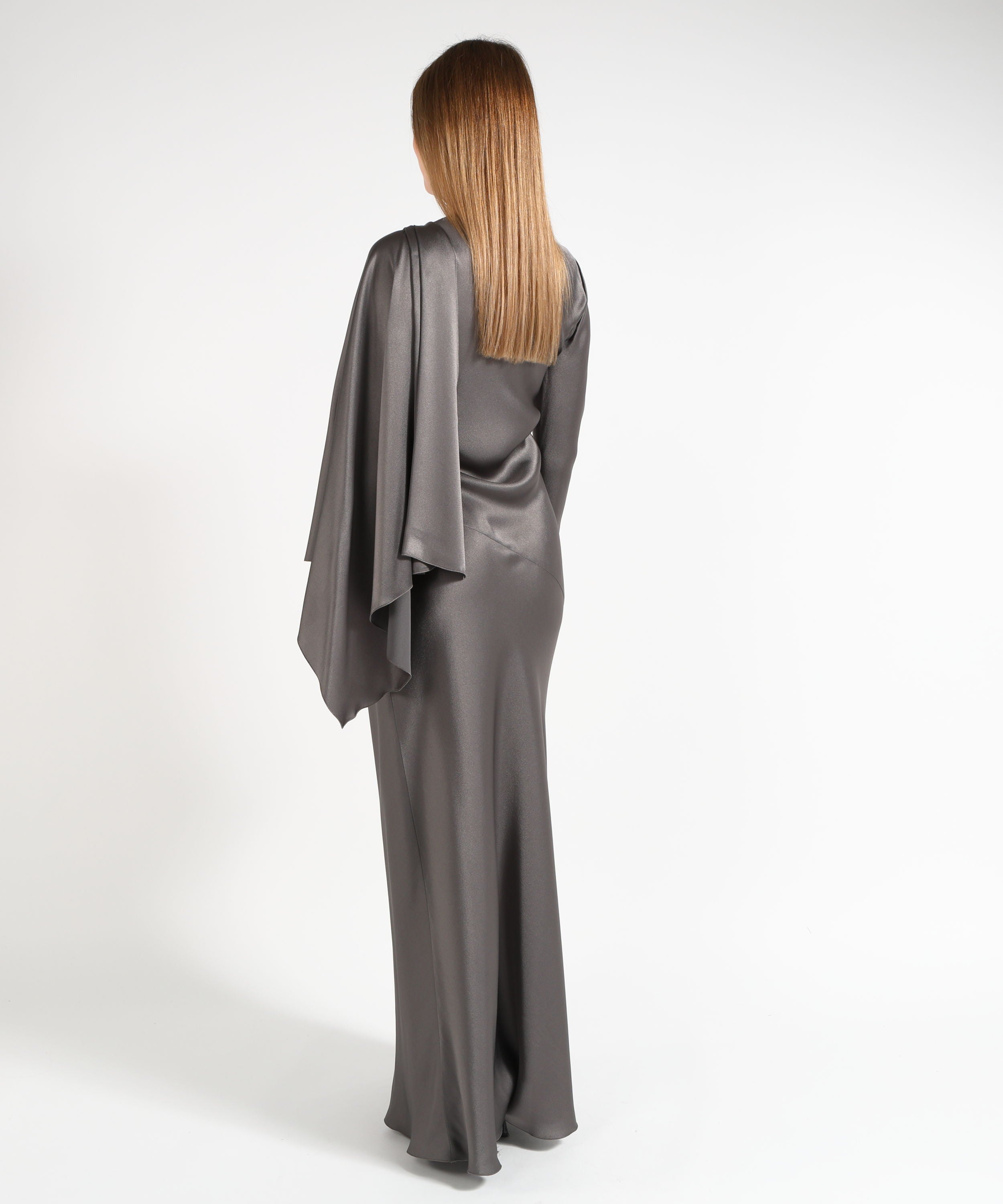 ALBERTA FERRETTI abito in raso