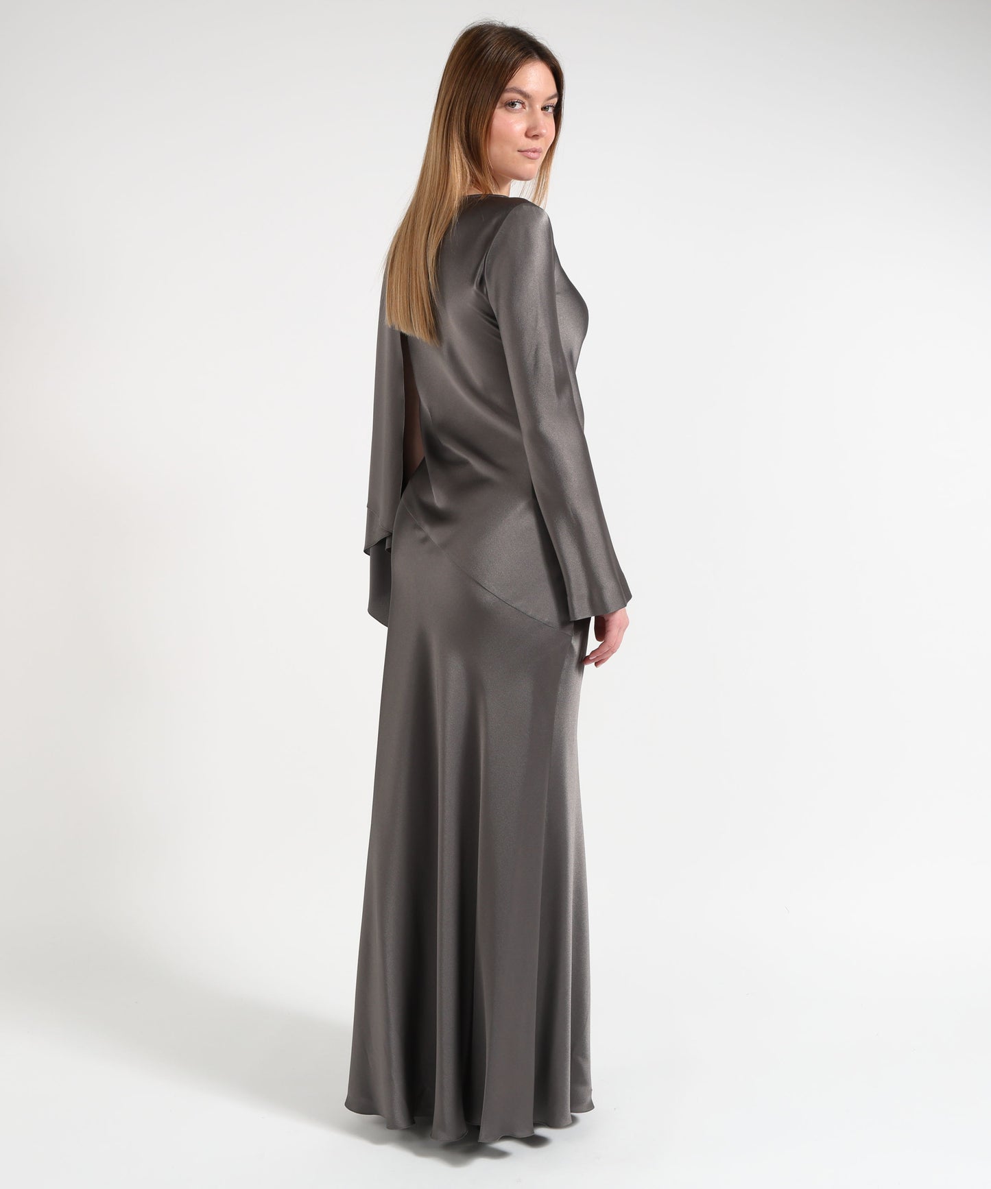 ALBERTA FERRETTI abito in raso